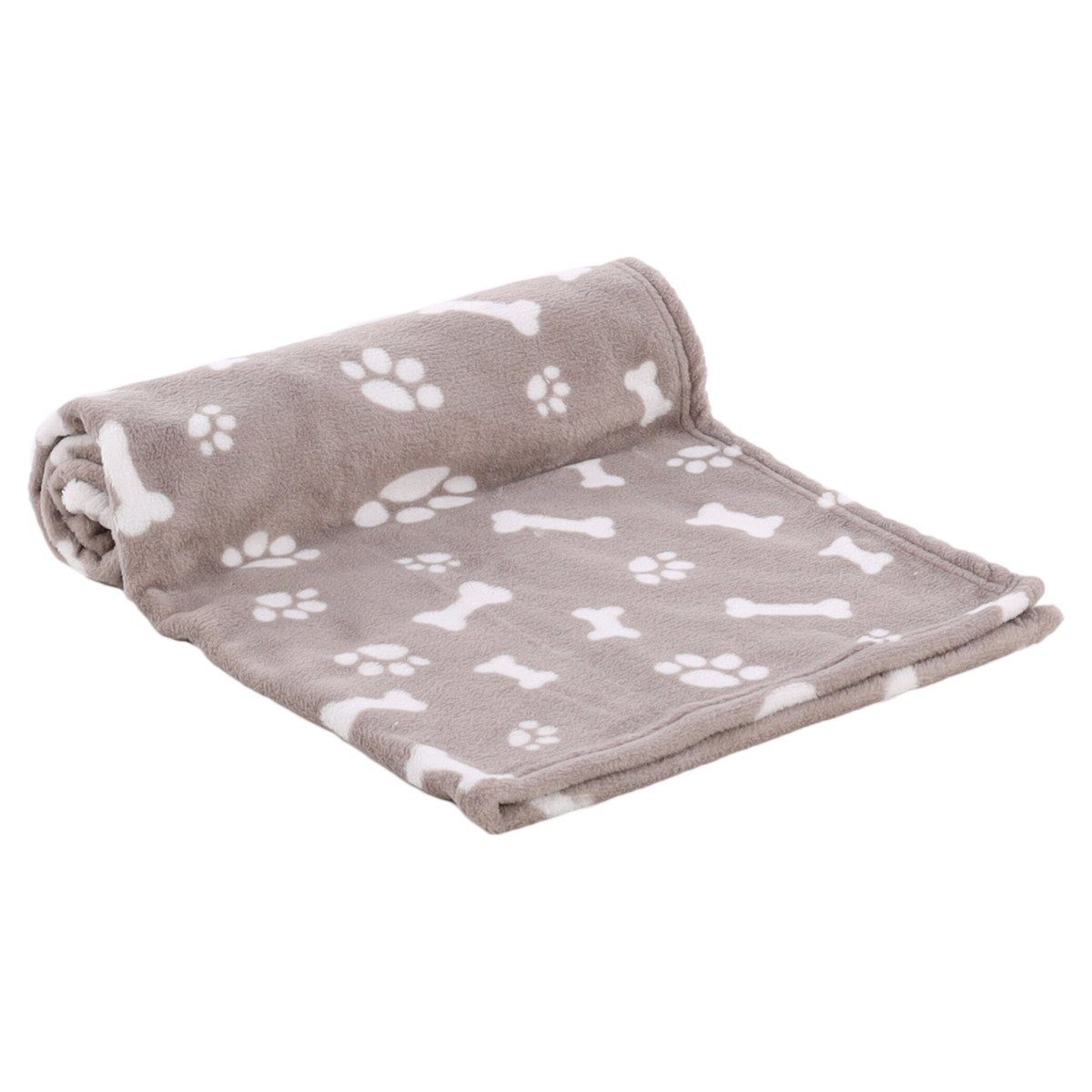 Flamingo Tierdecke Decke Zuma rechteckig beige/weiß
