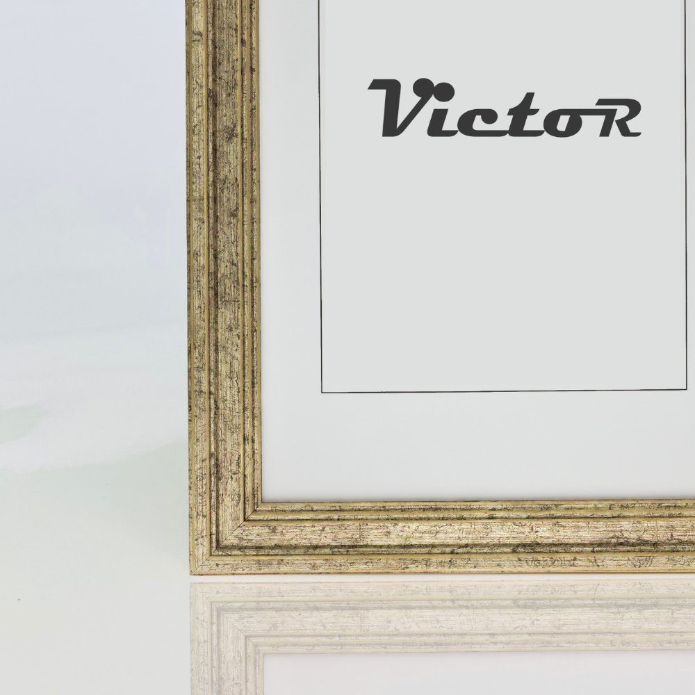 19x31mm, 10x15 cm, in silber, Goya, Set Bilderrahmen Leiste: (Zenith) Rahmen 3er Victor Kunststoff