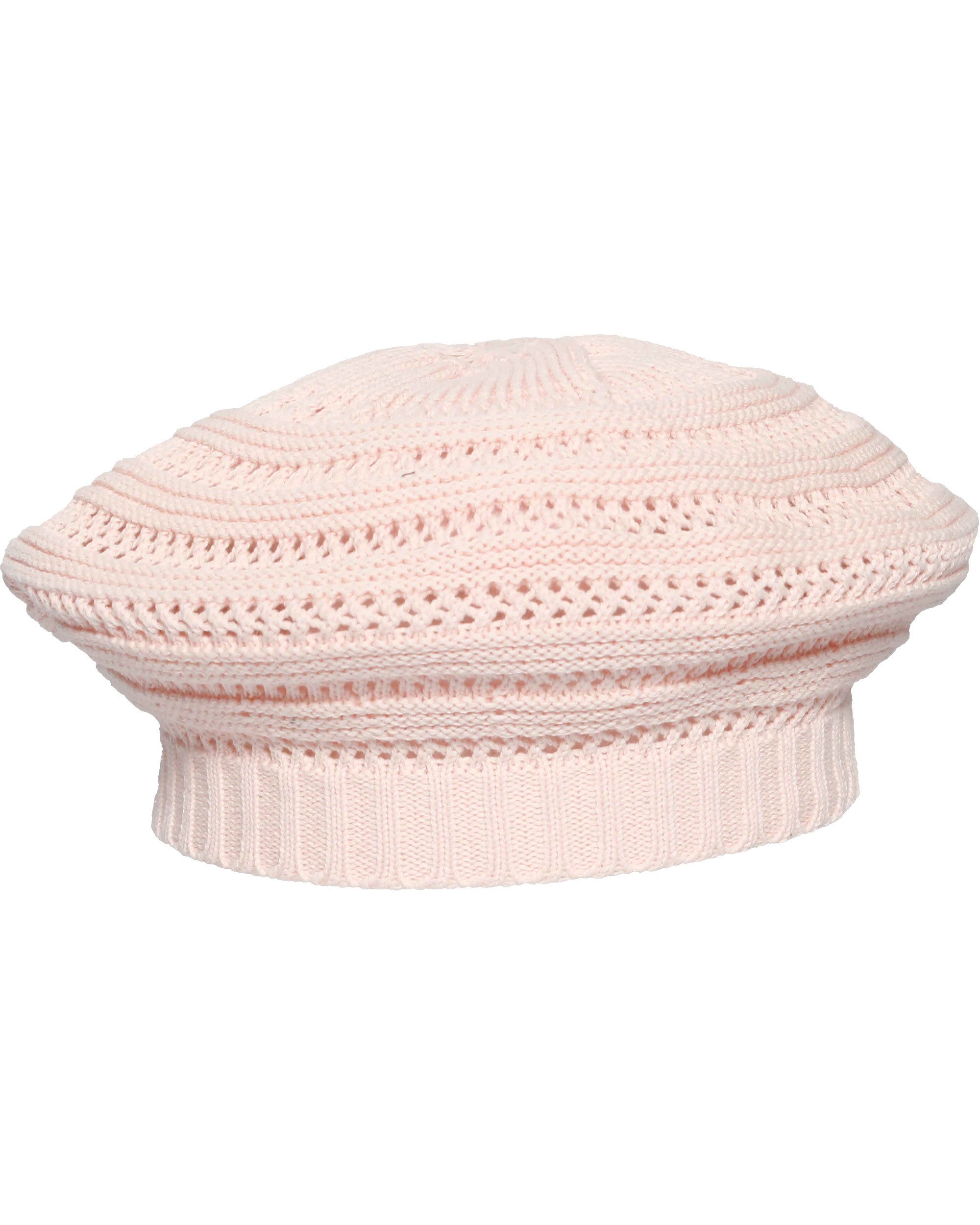 Loevenich Baskenmütze Loevenich Béret mit süßem Loch-Muster (keine) keine