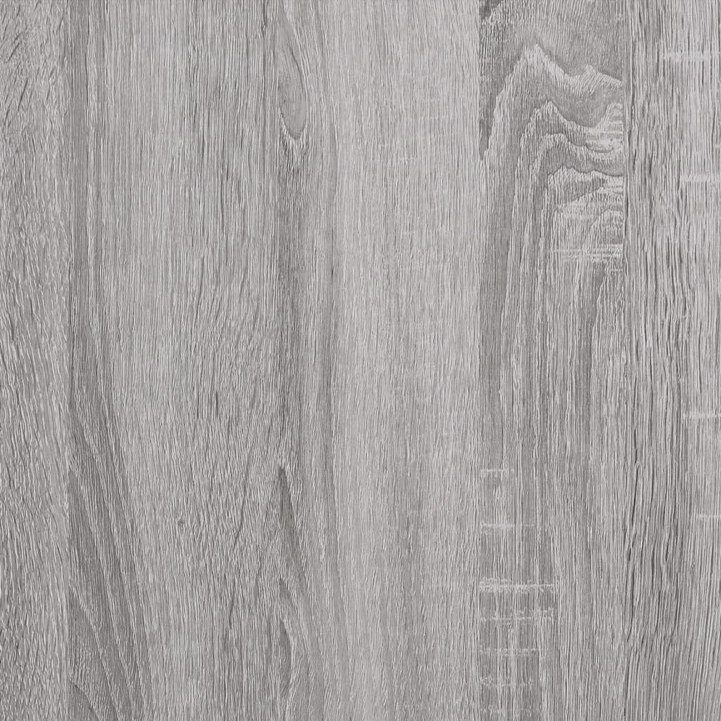 Grau 69,5x32,5x90 Bücherregal Sonoma cm furnicato Holzwerkstoff