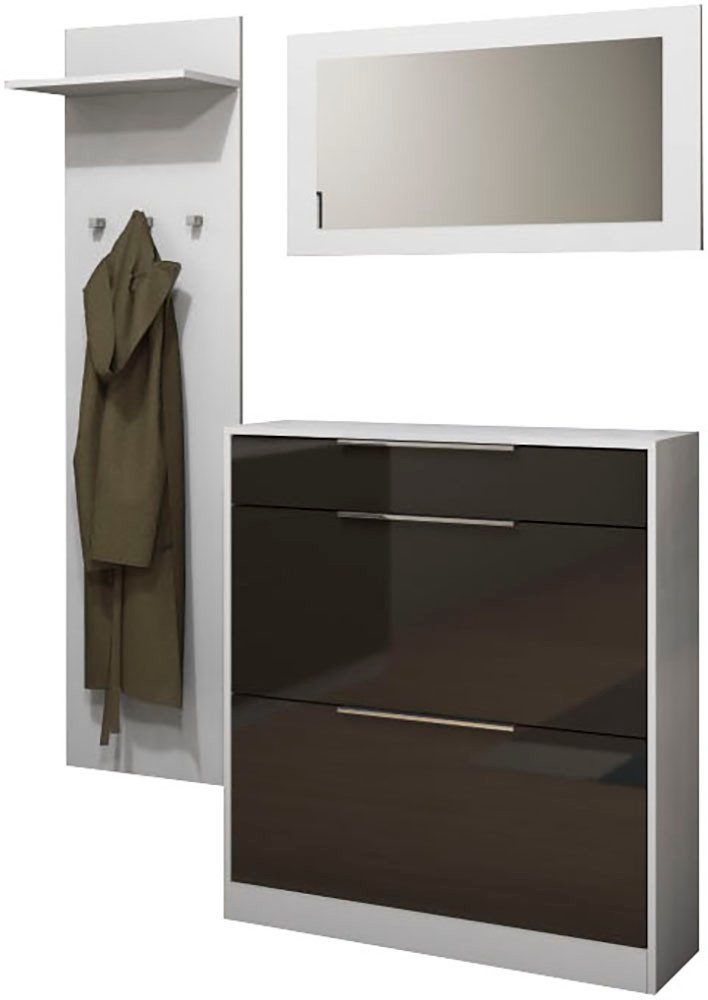 borchardt Möbel Garderoben-Set Oliva, (3-St)