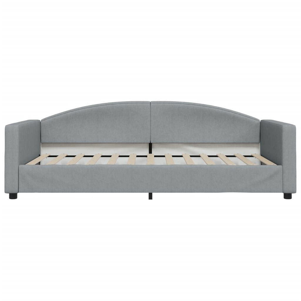 vidaXL Bett Tagesbett Hellgrau 100x200 cm günstig online kaufen
