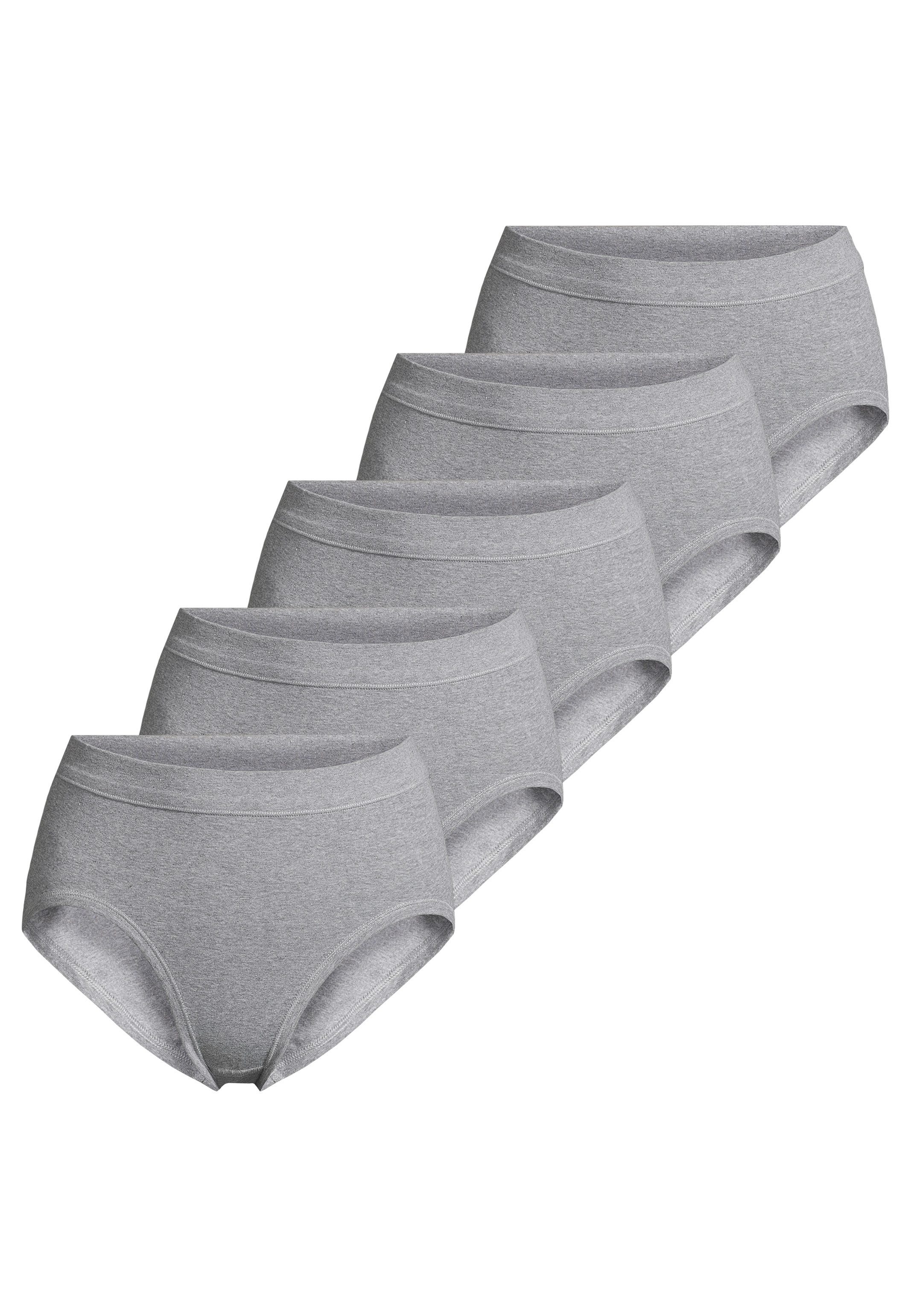ESGE - Die Wäsche-Macher Hüftslip 5er-Pack Basic - Feinripp (Spar-Set, 5-St) Hüftslip - Baumwolle