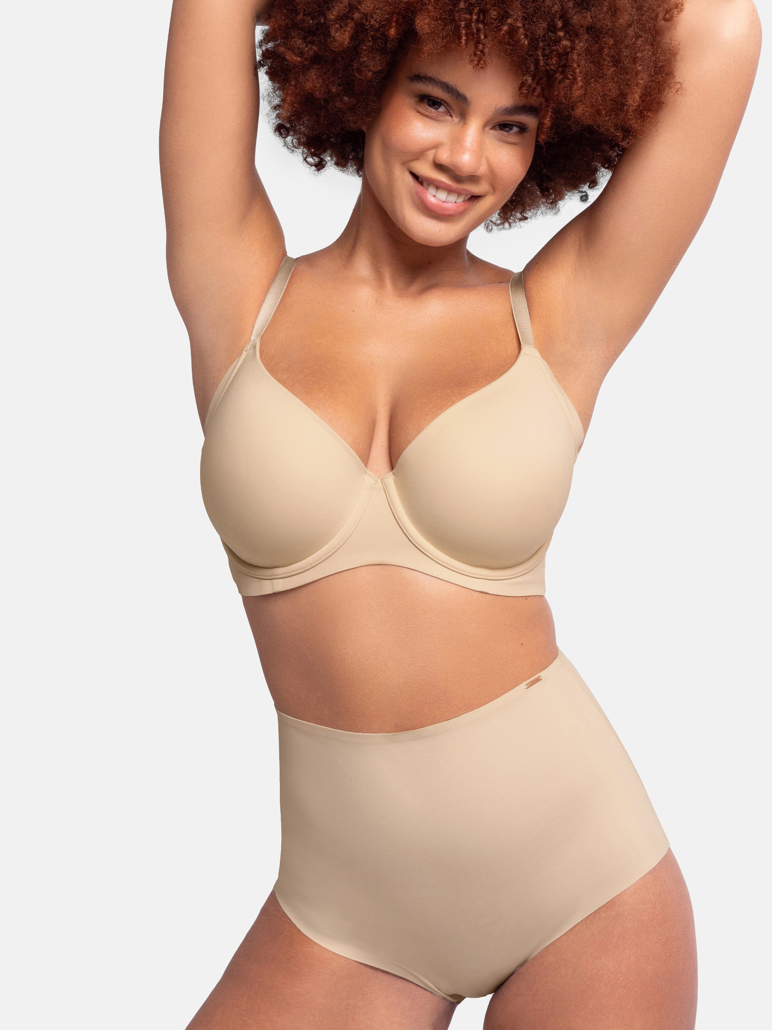 Dorina Slip High Waisted Midi (2er Pack) kaum sichtbar unter enger Kleidung