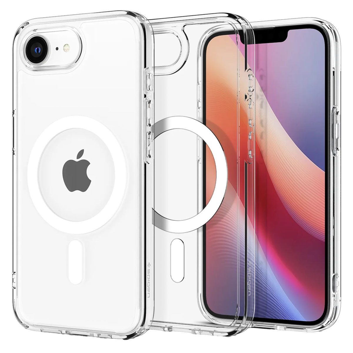 Spigen Backcover Spigen Ultra Hybrid Backcover MagSafe Apple iPhone 17e / 16e - Clear