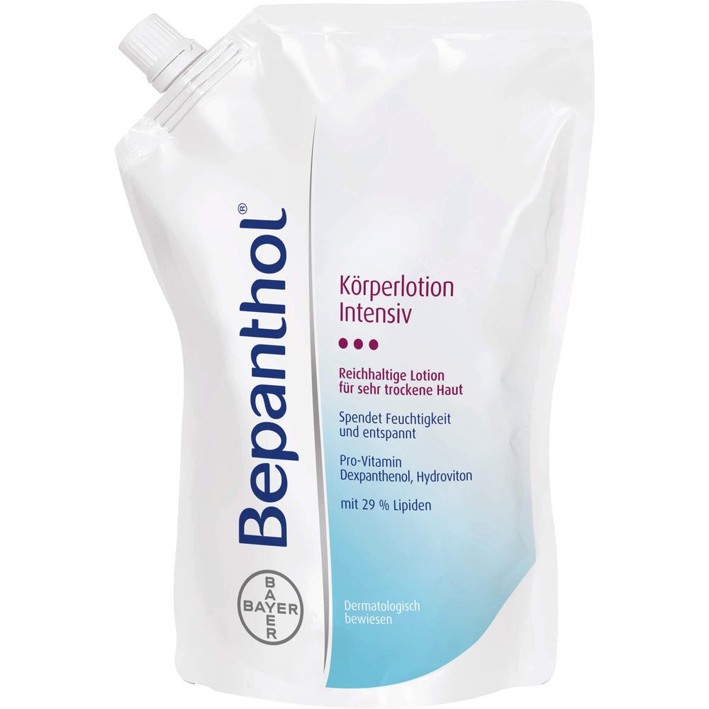 Bepanthol Körperlotion Körperpflege Lotion Spar-Set, 1-tlg., Versorgt sehr trockene, gespannte Haut mit rückfettender Pflege