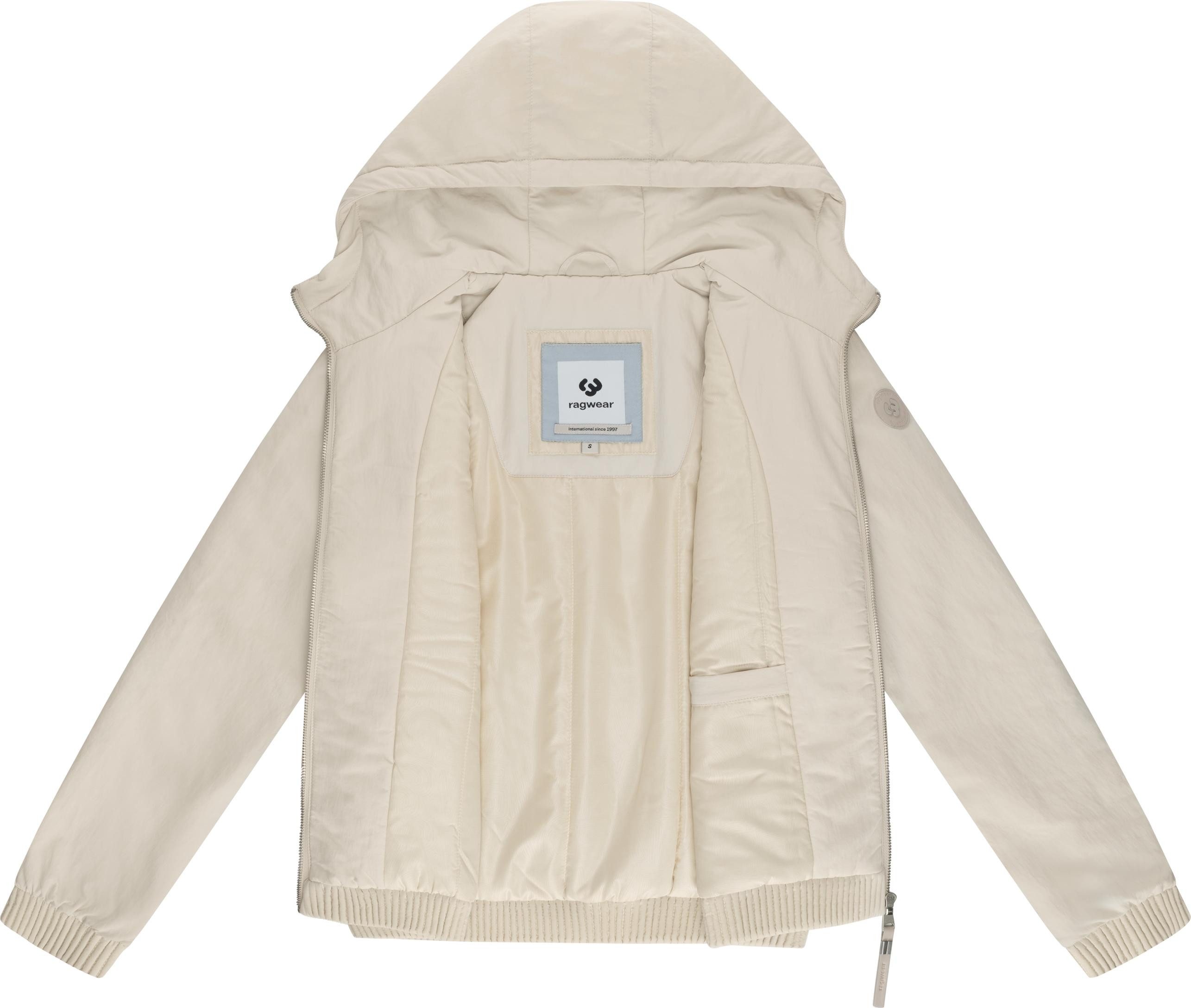 Ragwear Bomberjacke Chinta Warm YOUMODO Warme Übergangsjacke mit elastischen Bündchen – Bild 5 von 5
