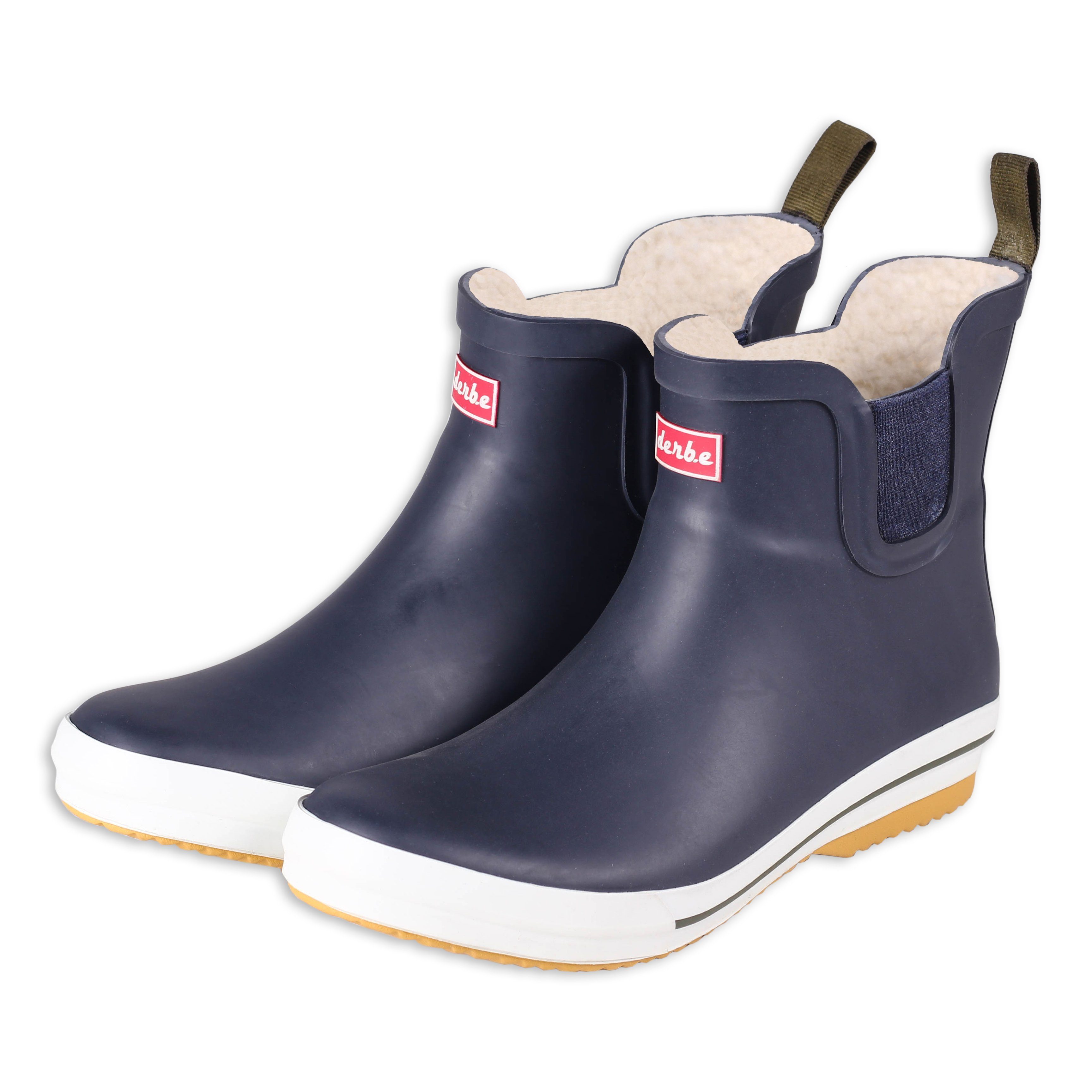 Derbe Gummistiefel Gefüttert Damen Gummistiefel GrÃ¼n Derbe
