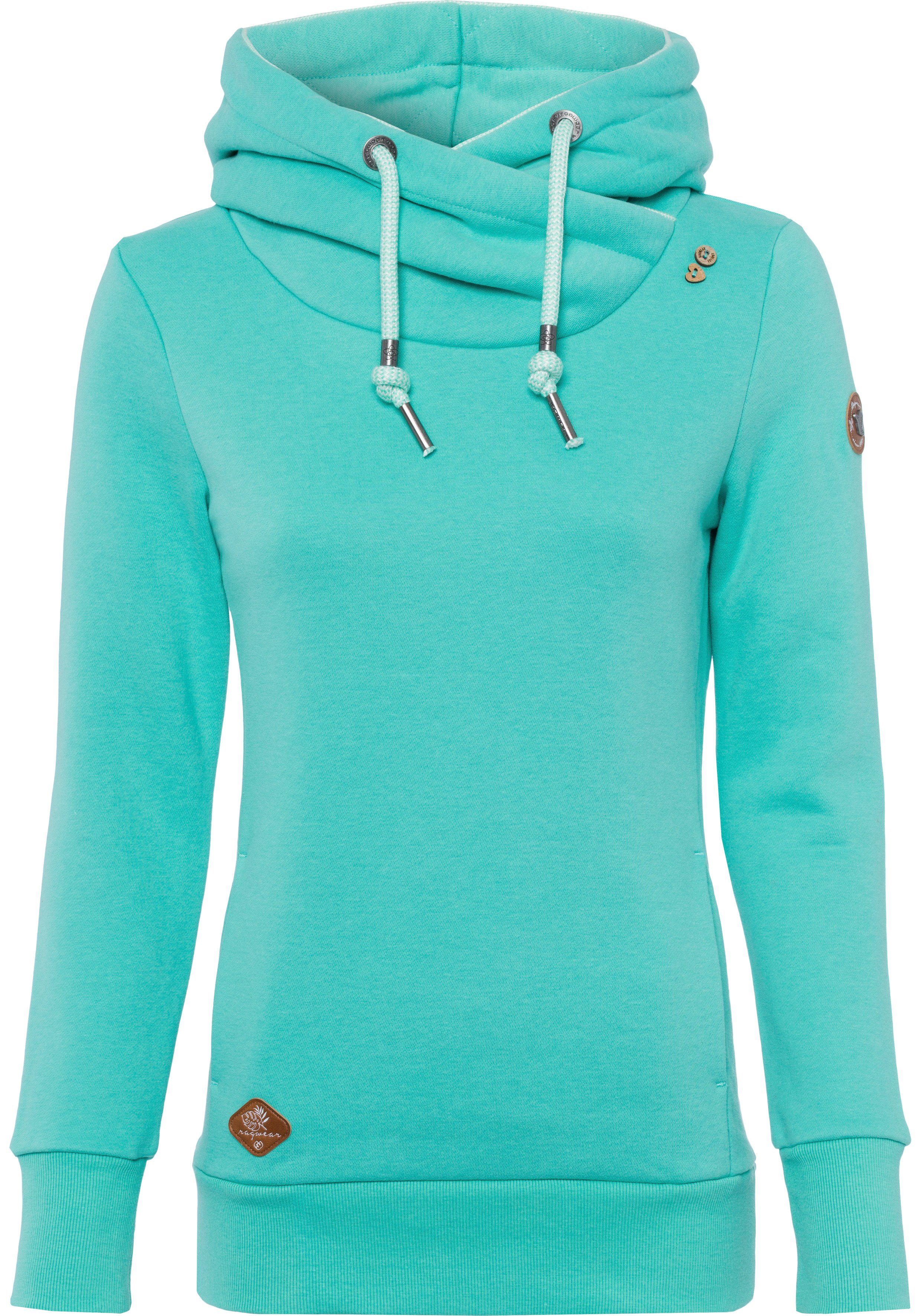Ragwear Kapuzensweatshirt GRIPY BUTTON O Baumwollmischung, Kapuze – Bild 5 von 5