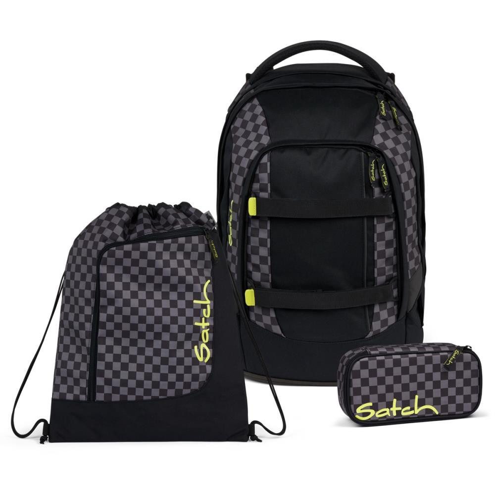 Satch Schulrucksack Pack (3tlg., inkl. Schlamperbox und Sportbeutel)