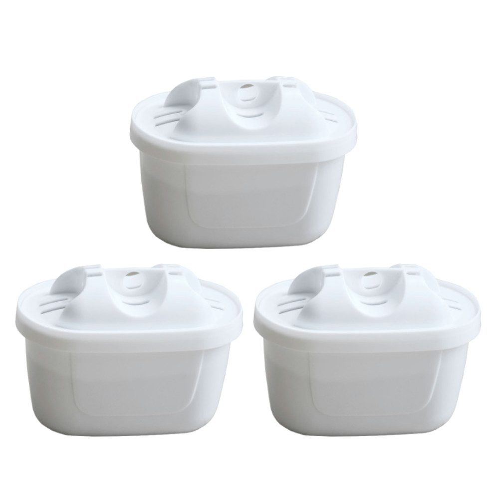 Trade-Shop Wasserfilter 3x für Bosch Tassimo Charmy (T55), Fidelia+ (T65) TC6 TKA6 TW6 TWK6, Zubehör für Wasserkrugfiltern Wasserfilter-Kannen / Kaffeemaschinen, Filterkartuschen / Wasser-Filter / Filterpatrone für sauberes Wasser