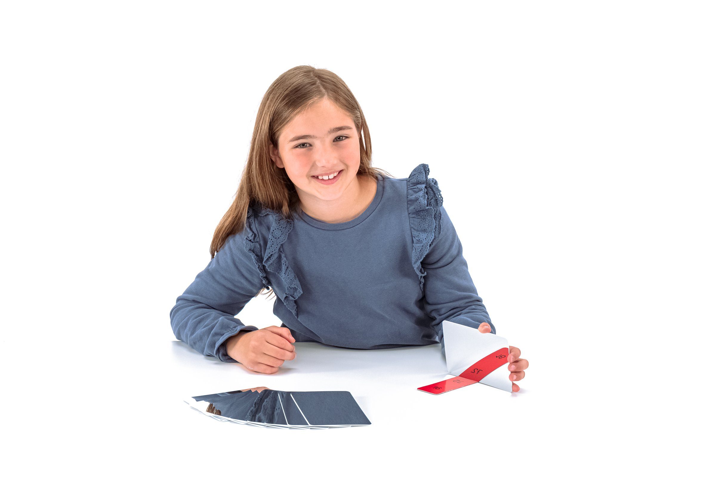 Wissner® aktiv lernen Lernspielzeug Spiegel groß (10 Stück),  Spiegelschrift Symmetrie Geometrie (10-St), Hergestellt in Bensheim/Hessen/Deutschland.