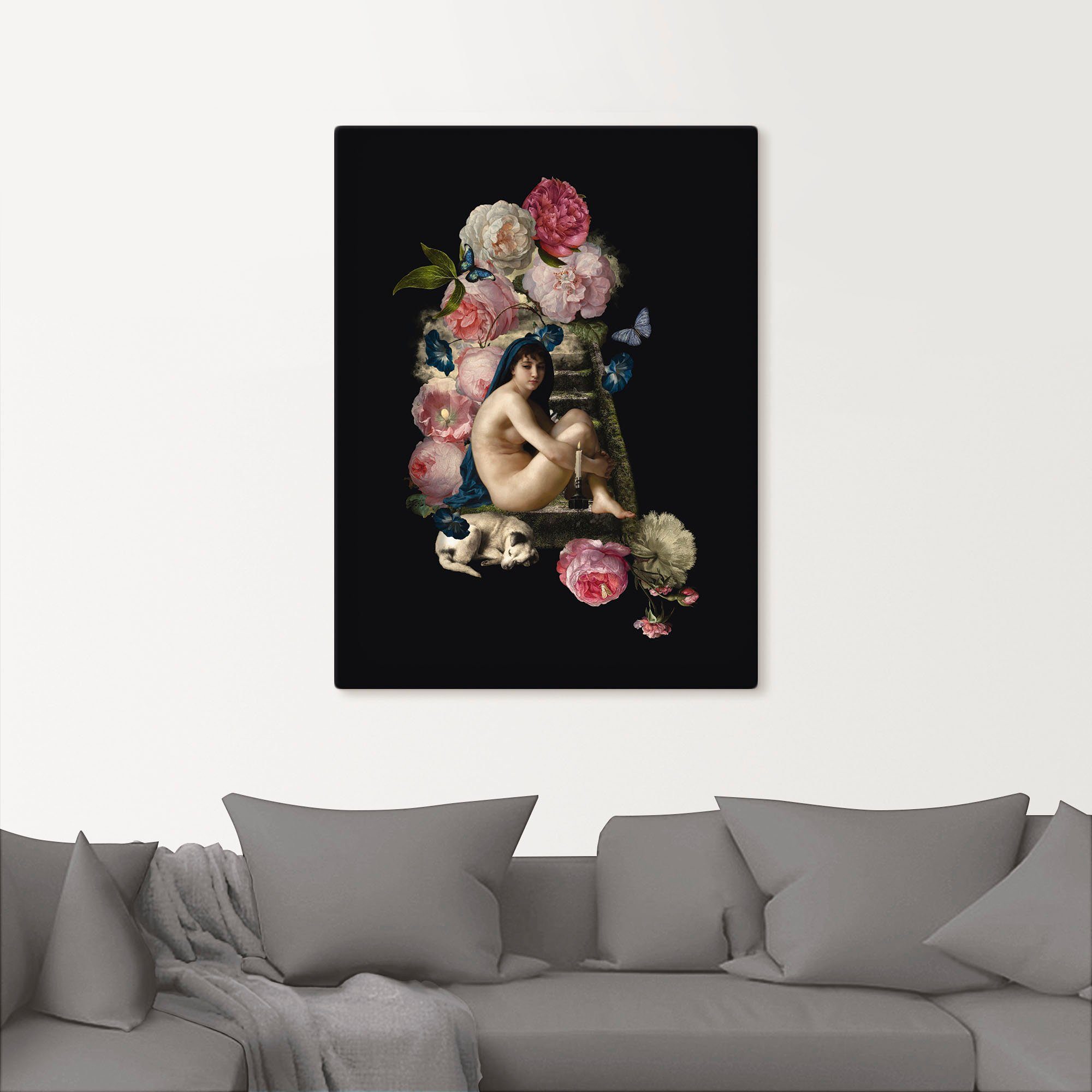 Artland Wandbild »Nackte Venus mit Hund«, Gottes Bilder (1 Stück), in vielen Größen & Produktarten - Alubild / Outdoorbild für den Außenbereich, Leinwandbild, Poster, Wandaufkleber / Wandtattoo auch für Badezimmer geeignet-kaufen