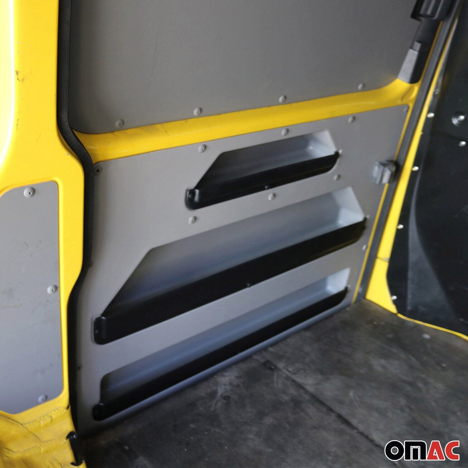 OMAC Türseitenteil Heckklappenverkleidung für VW T5 T6 Transporter 03-25 Schiebetür Links, BxH: 78x9 cm, (1-tlg), Einfache Installation, einfache Reinigung, wasserdicht