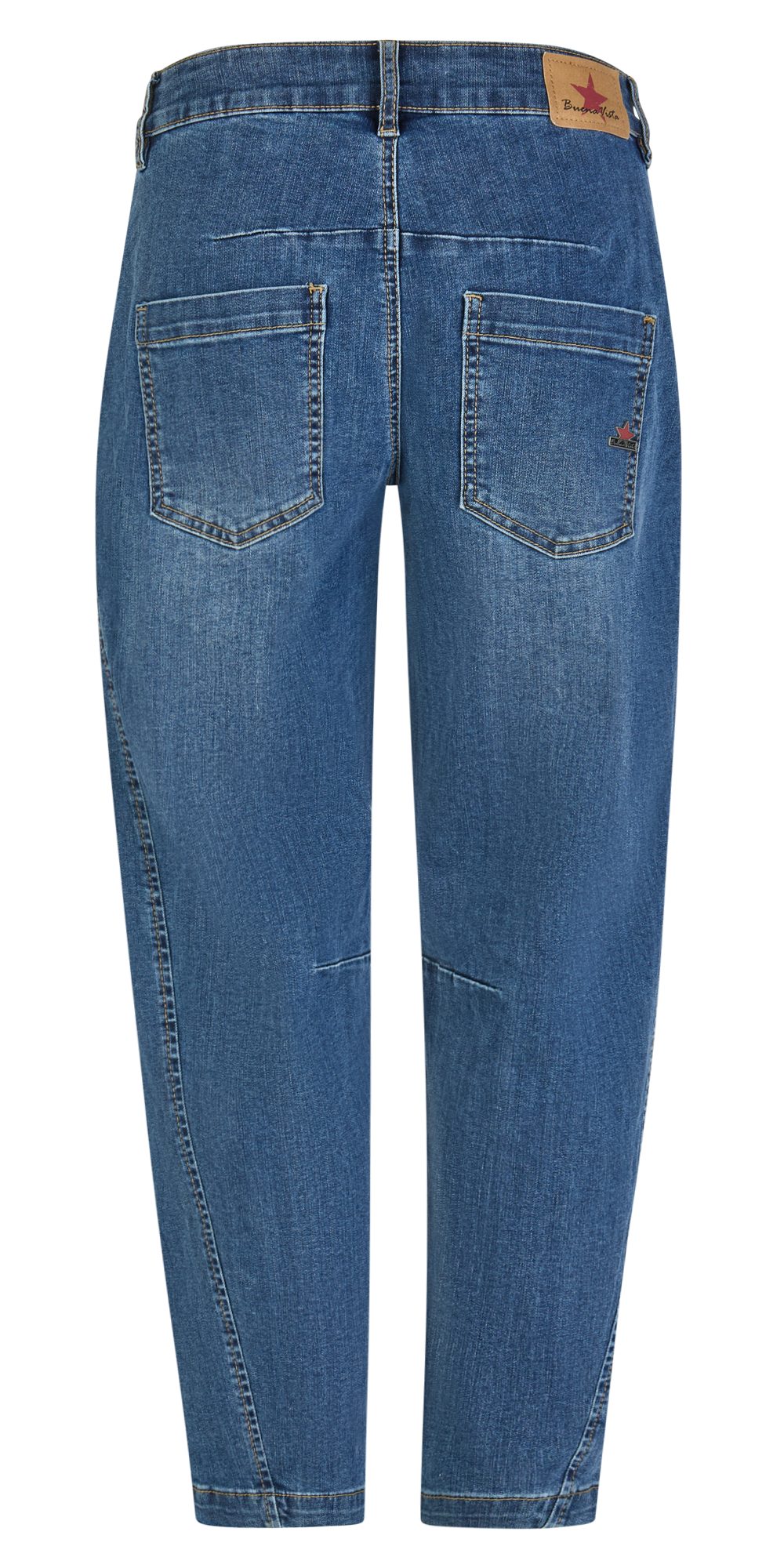 Buena Vista 7/8-Jeans ? Damen Barrel Jeans - Stretch ? 7/8 Denim mit Schlitzen ? Alltagsjean