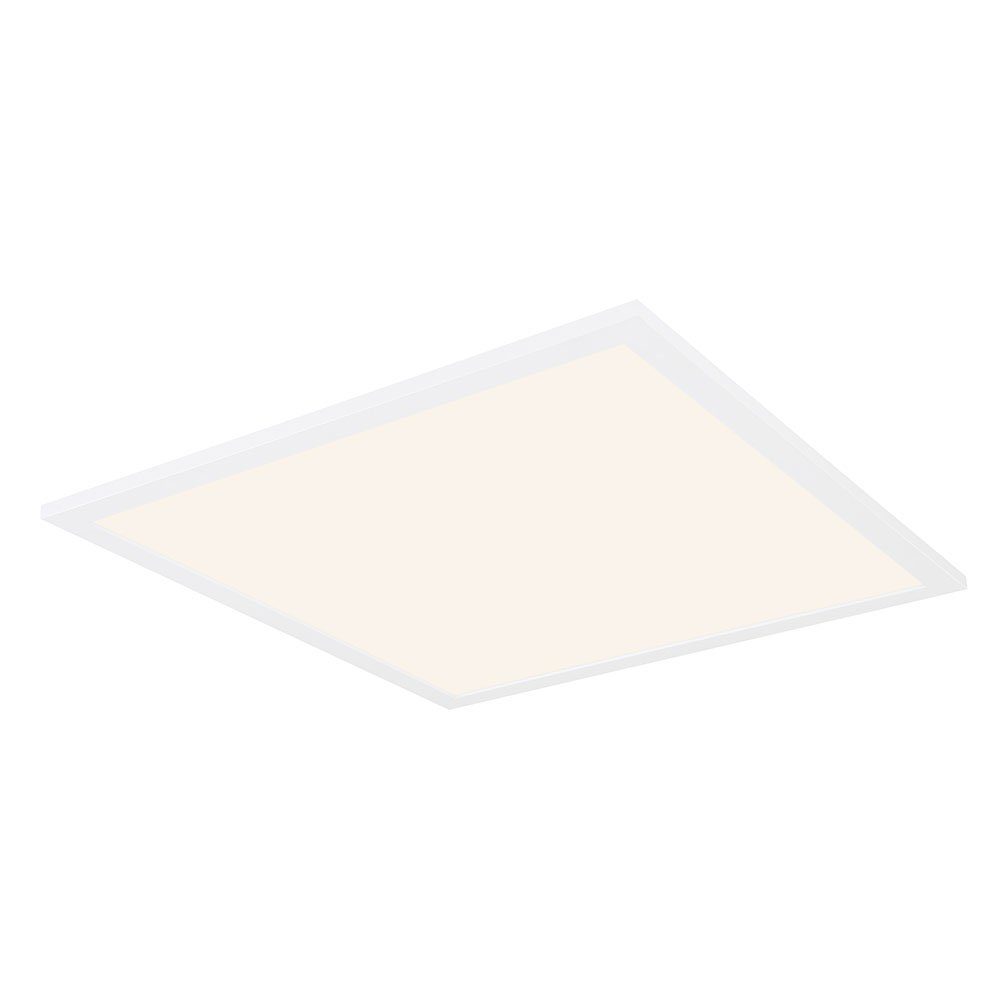 etc-shop LED Deckenleuchte, LED-Leuchtmittel LED Deckenlampe Panel LED fest verbaut, Wohnzimmerleuchte Deckenleuchte Warmweiß