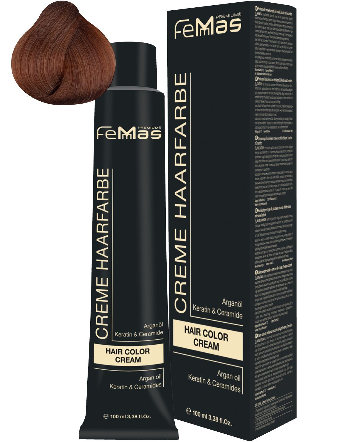 Femmas Premium Haarfarbe Femmas Hair Color, 1-tlg., Profi-Qualität