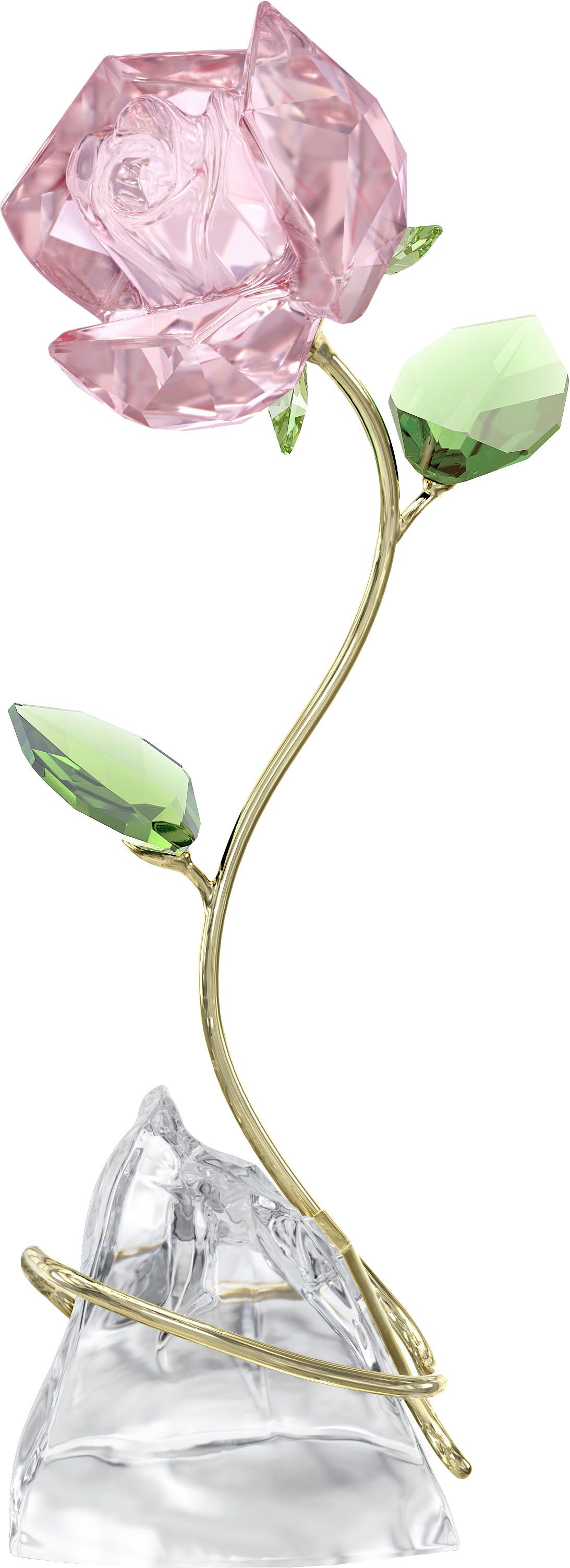 Swarovski Glasblume Dekofigur Kristallfigur Sammelfigur Florere Rose (1 St) günstig online kaufen