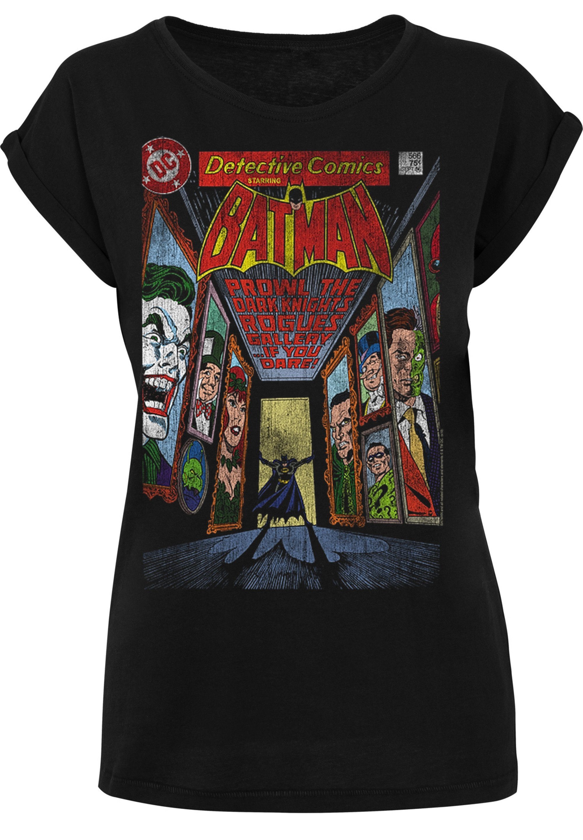 hohem Gallery F4NT4STIC Sehr Rogues Comics weicher T-Shirt DC mit Baumwollstoff Batman Print, Cover Tragekomfort