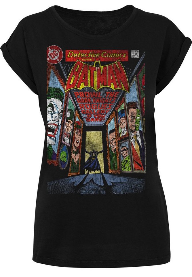 F4NT4STIC T-Shirt DC Comics Batman Rogues Gallery Cover Print, Sehr weicher  Baumwollstoff mit hohem Tragekomfort