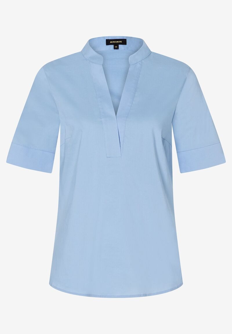 MORE&MORE Kurzarmbluse Streifenbluse günstig online kaufen