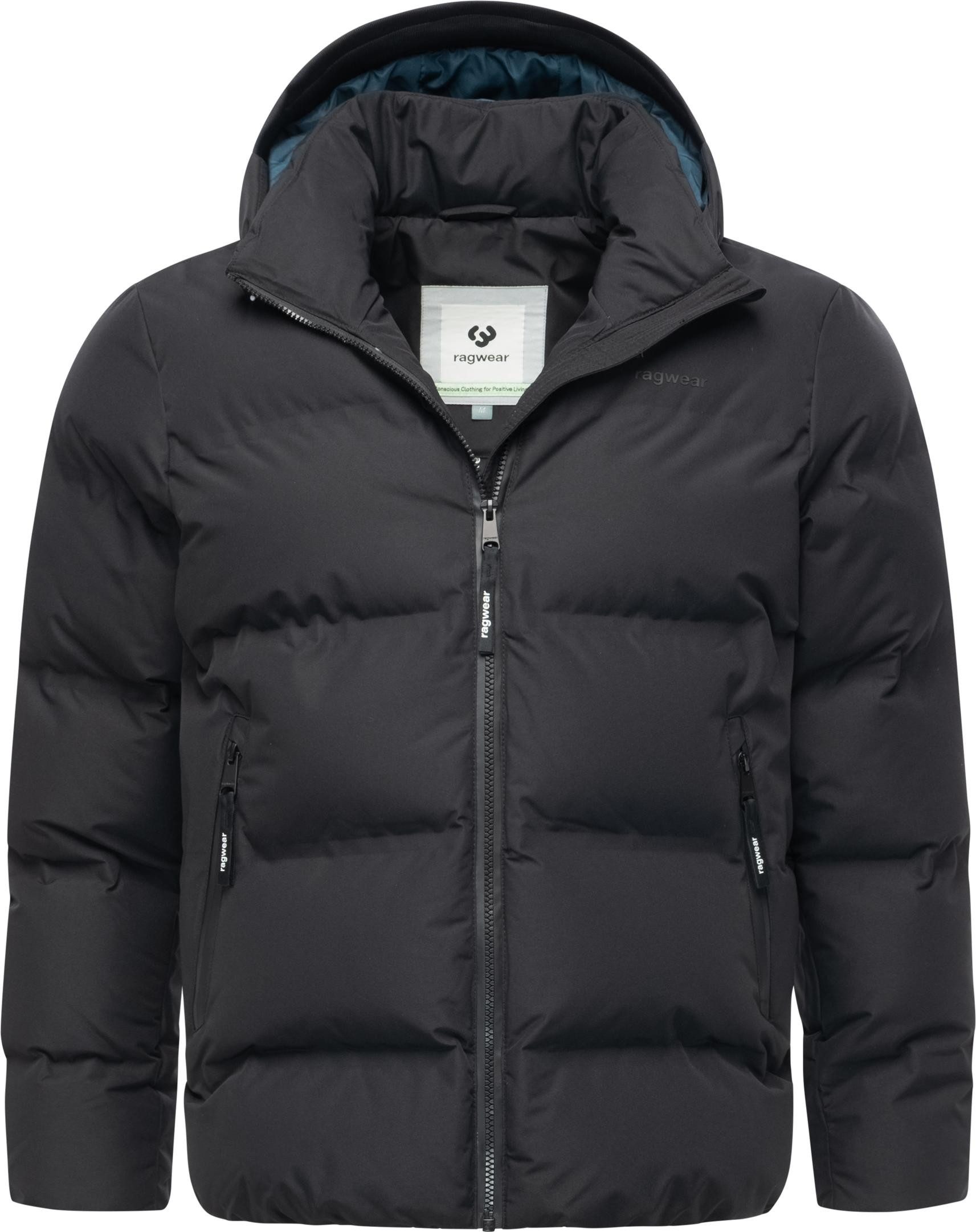 Ragwear Winterjacke Norgos Winter Steppjacke mit Kapuze