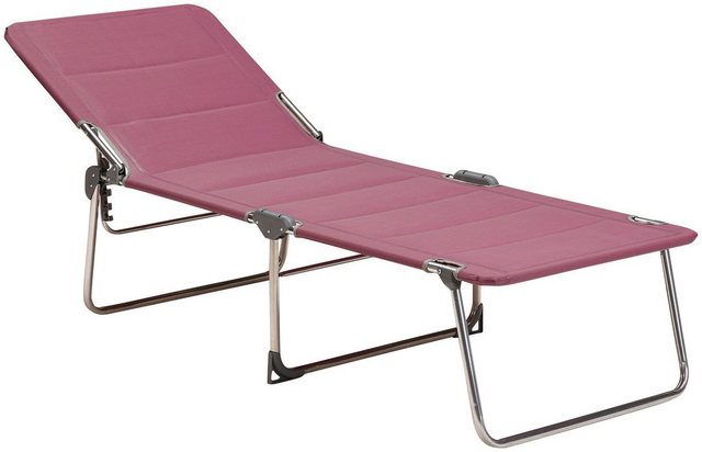 BEST Gartenliege Young Collection, Aluminium, BxLxH: 67x190x41 cm