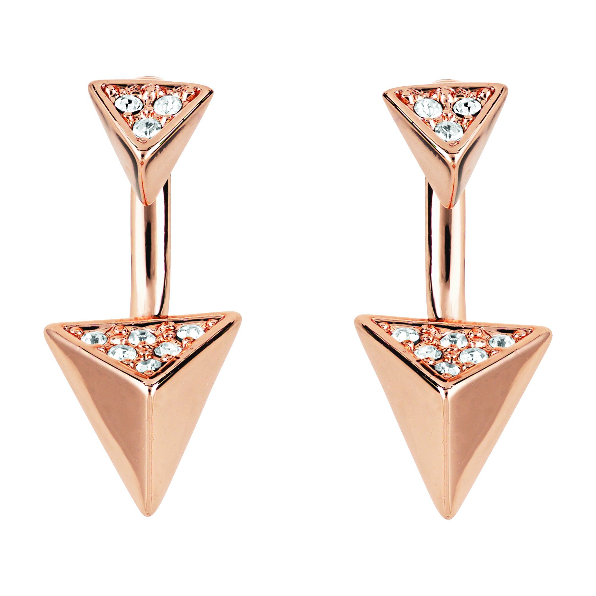 Buckley London Paar Ohrstecker Messing vergoldet