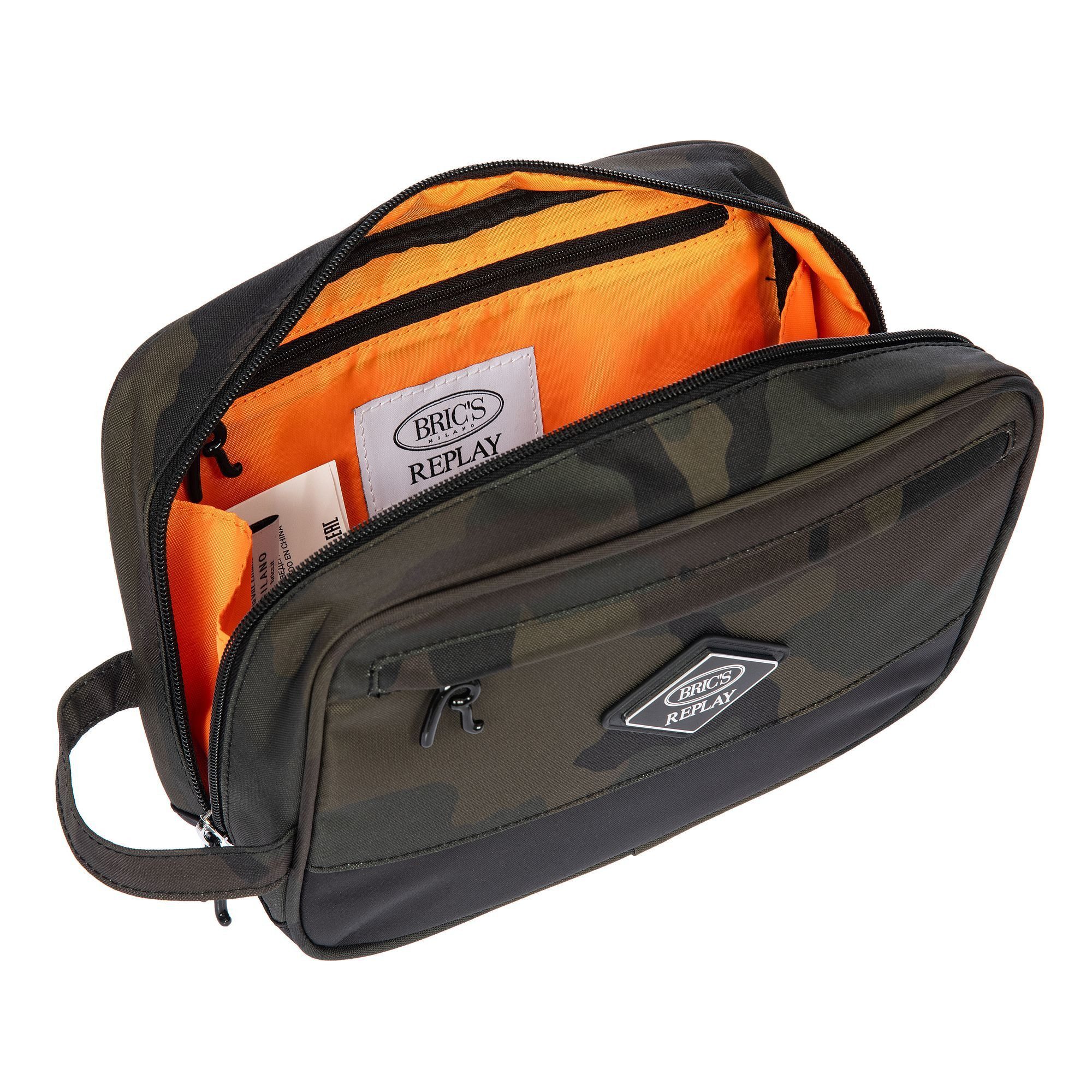 Bric's Kulturbeutel Replay Camouflage, Polyester