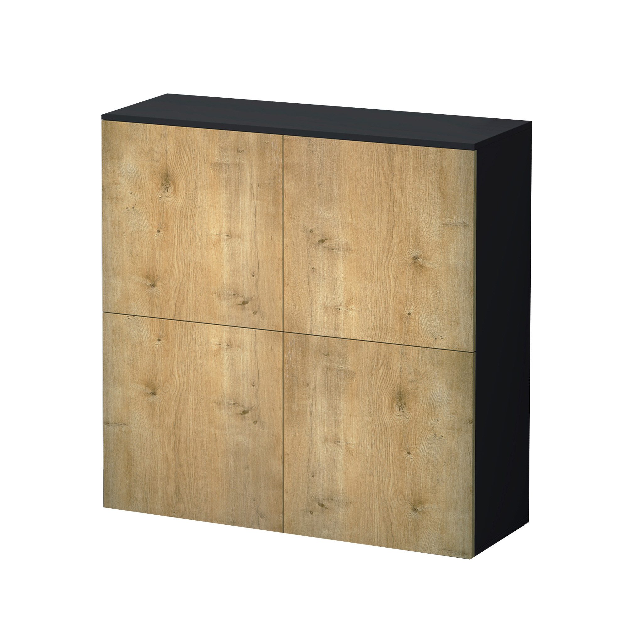 doporro Sideboard Kommode Möbel Mehrzweckschrank Push-to-Open günstig online kaufen