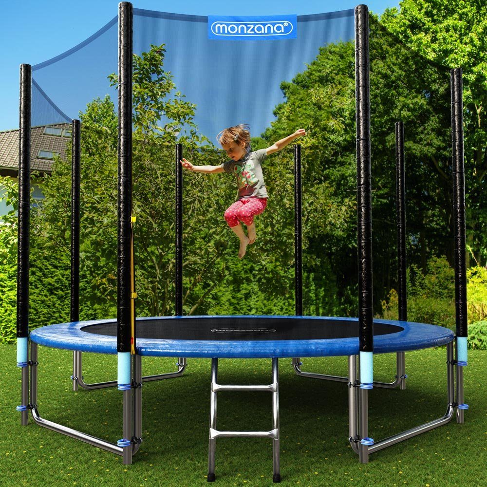 monzana Gartentrampolin, Ø 305 cm, rostfrei