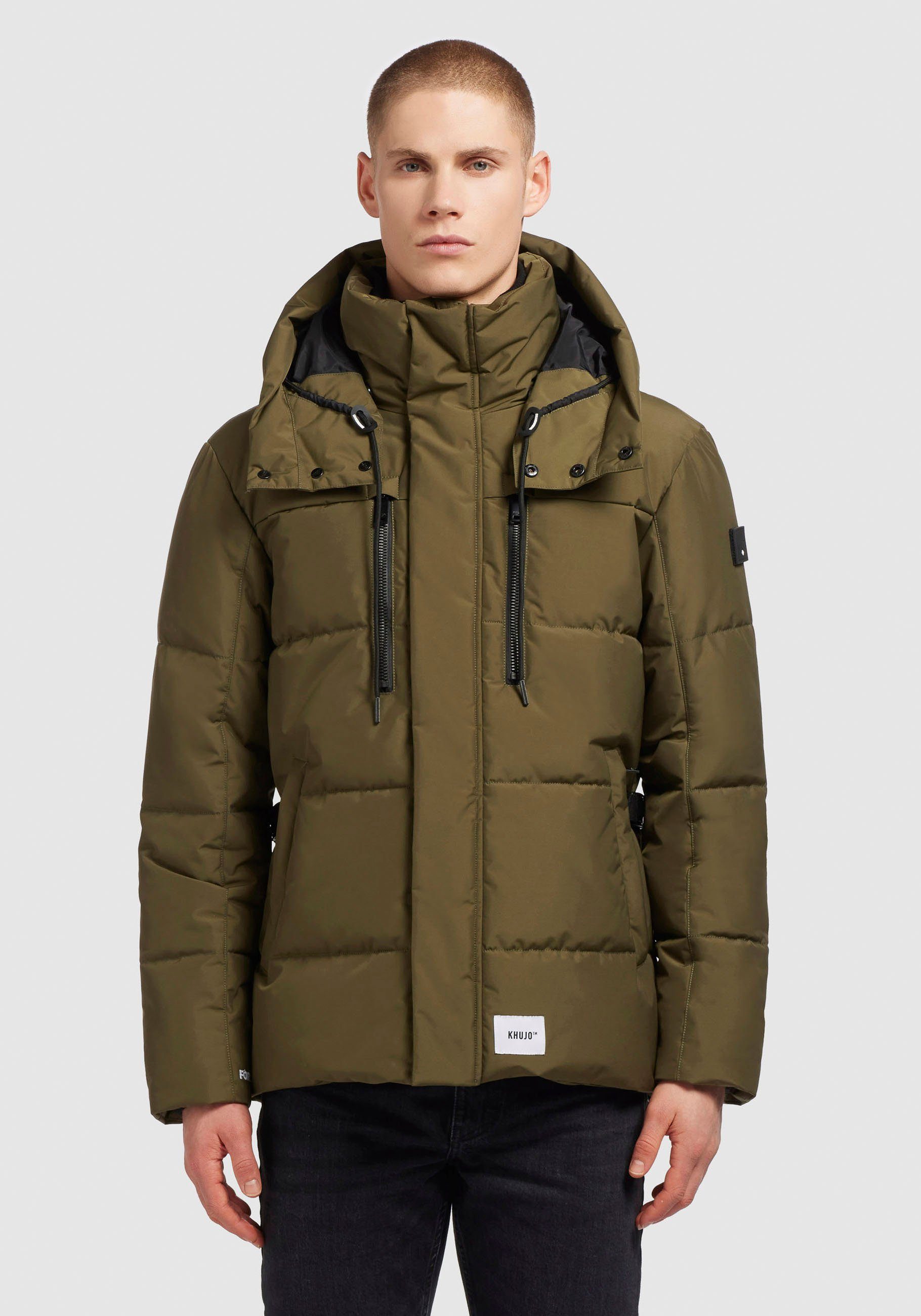 khujo Steppjacke KIRC Abnehmbare Kapuze mit günstig online kaufen