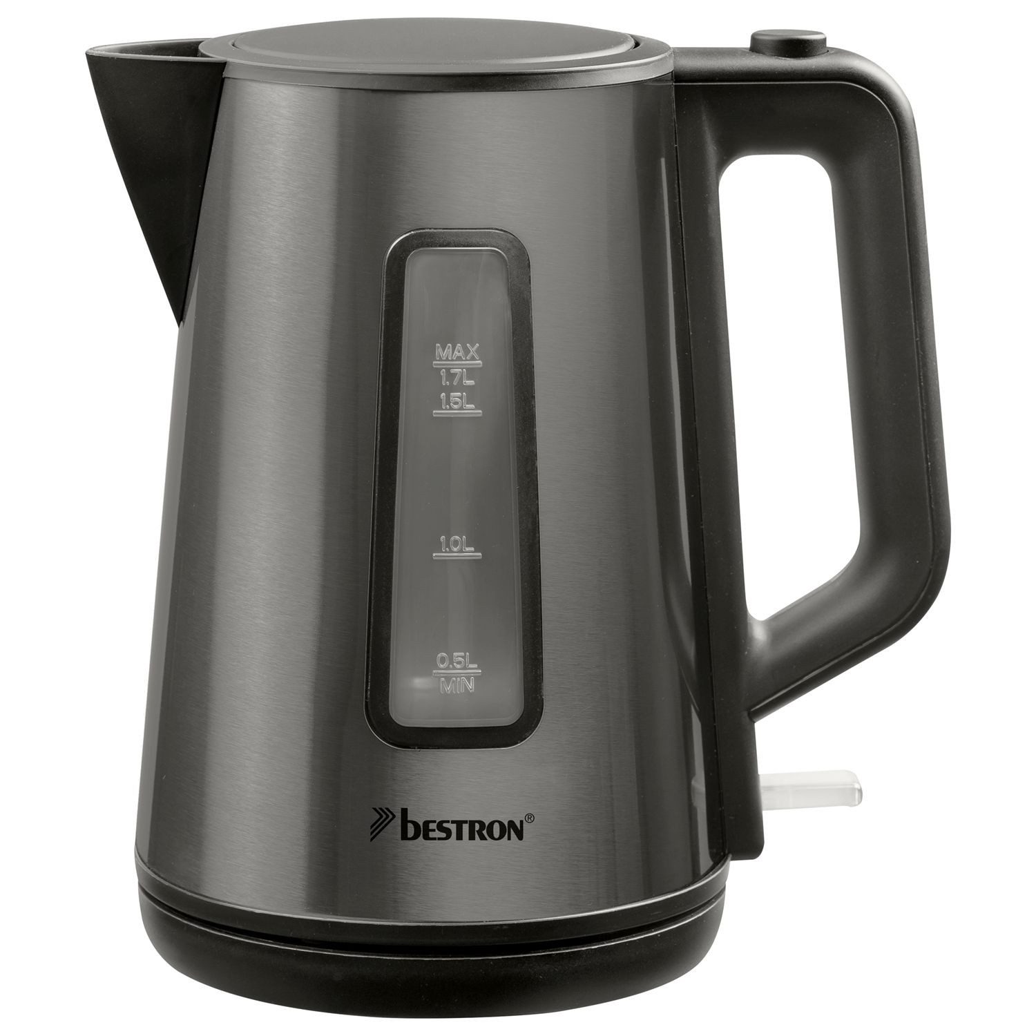 bestron Wasserkocher AWK1000TG, 1,7 l, 2200 W, 1.7 L - 2200 W
