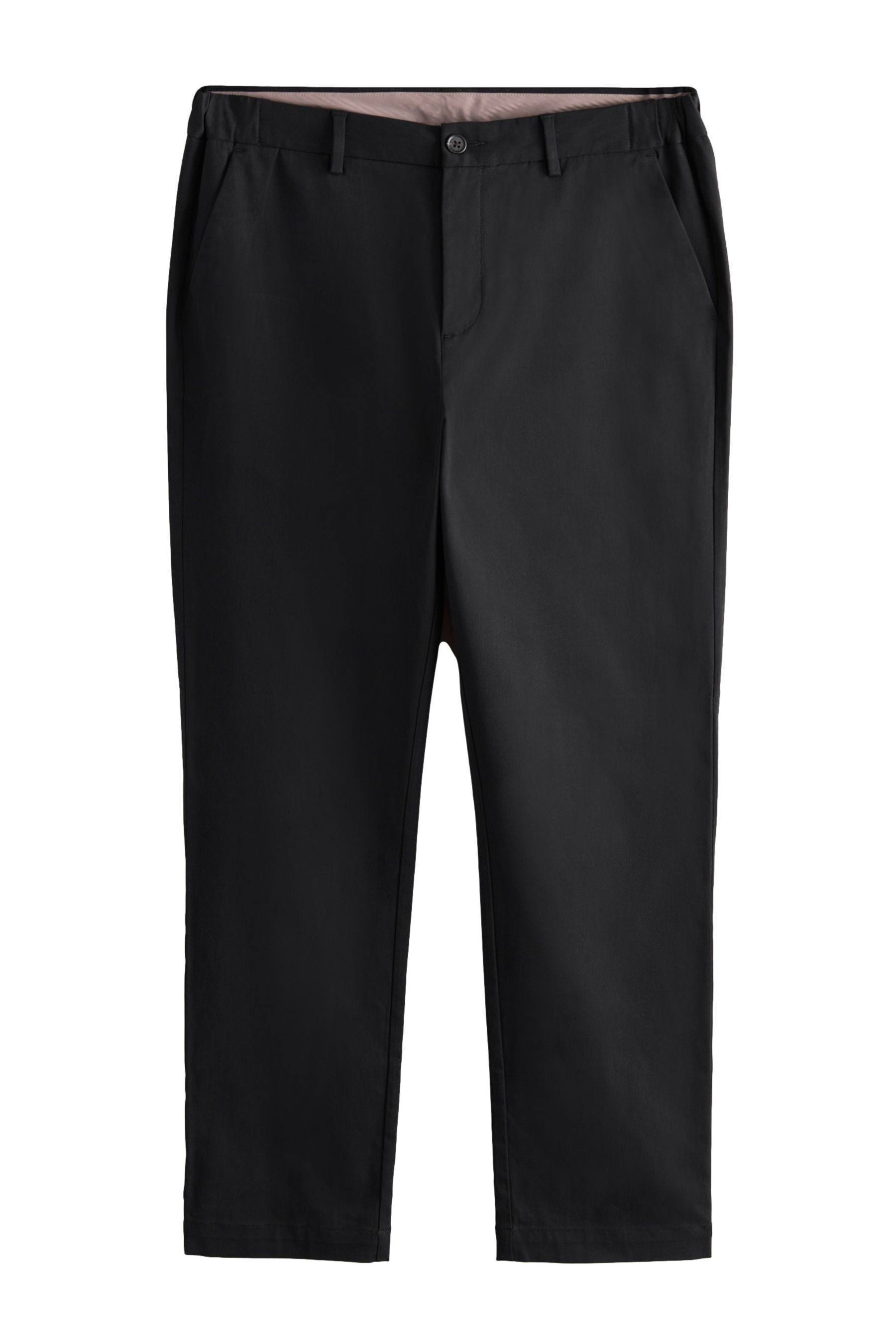 Stoffhose Edle Muscle Fit Chinohose mit Komfortbund