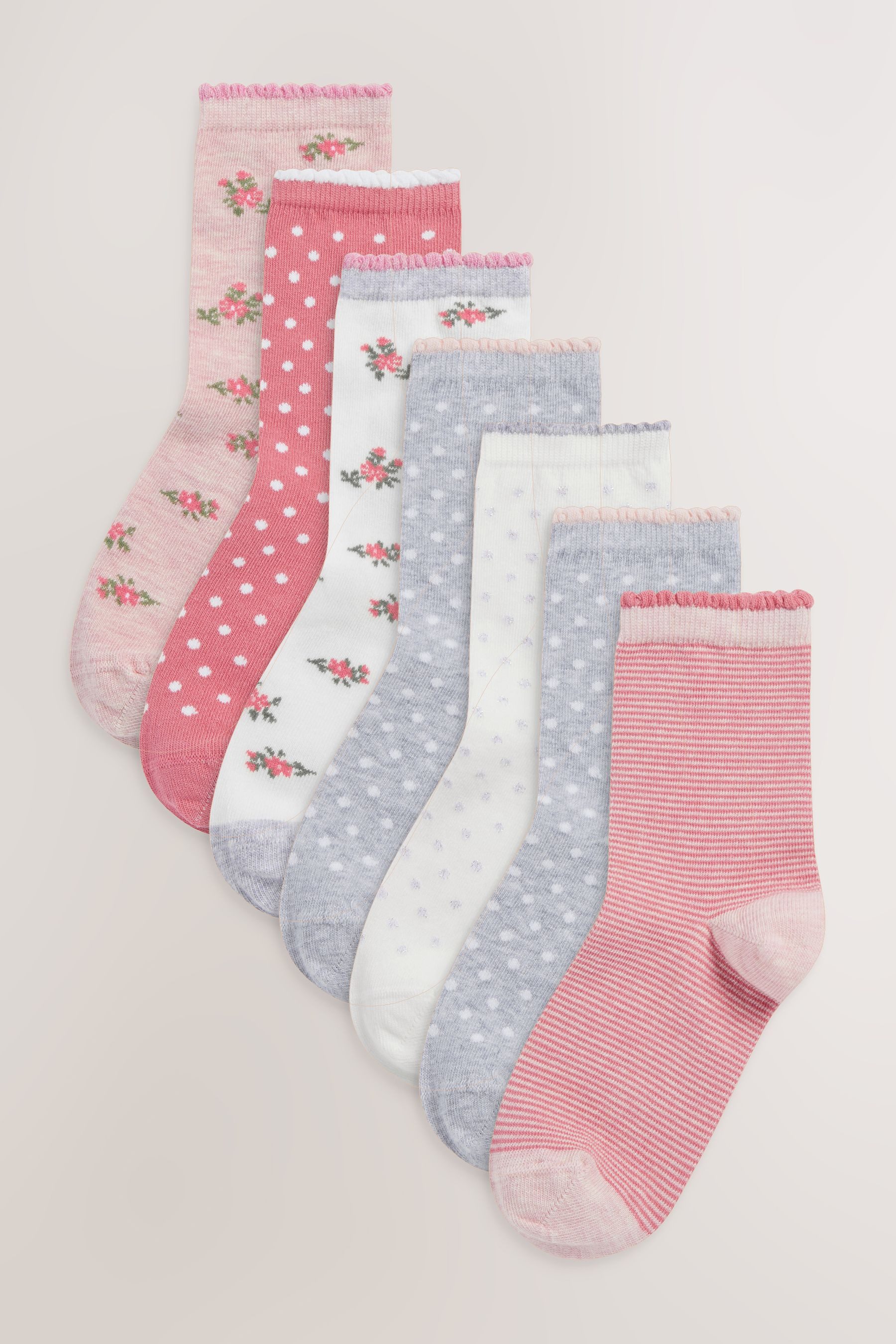 Next Socken Socken mit hohem Baumwollanteil im Multipack (7-Paar)