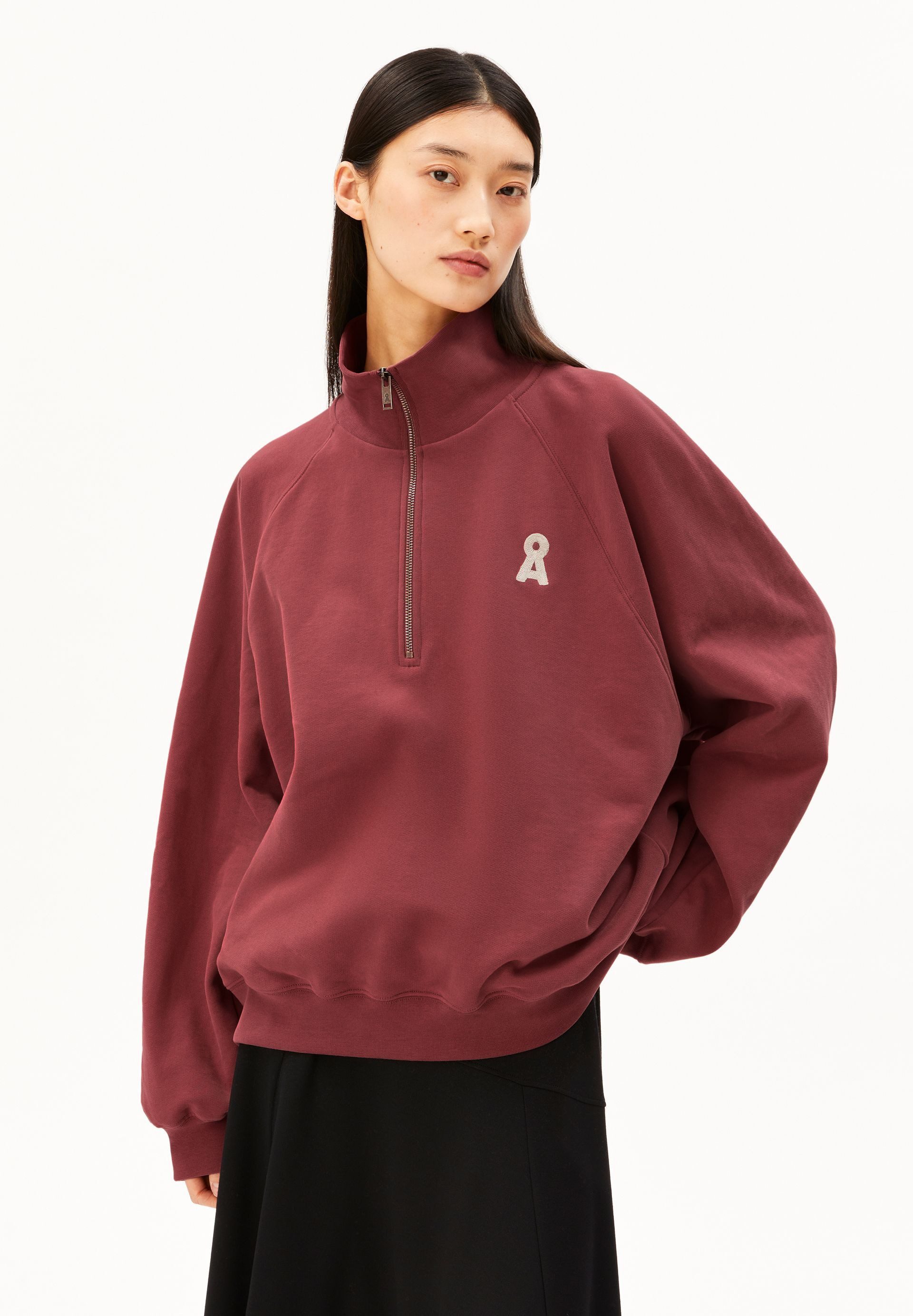 Armedangels Sweatshirt ICONIC Å Sweatshirt aus 100% Bio-Baumwolle Oversized Fit
