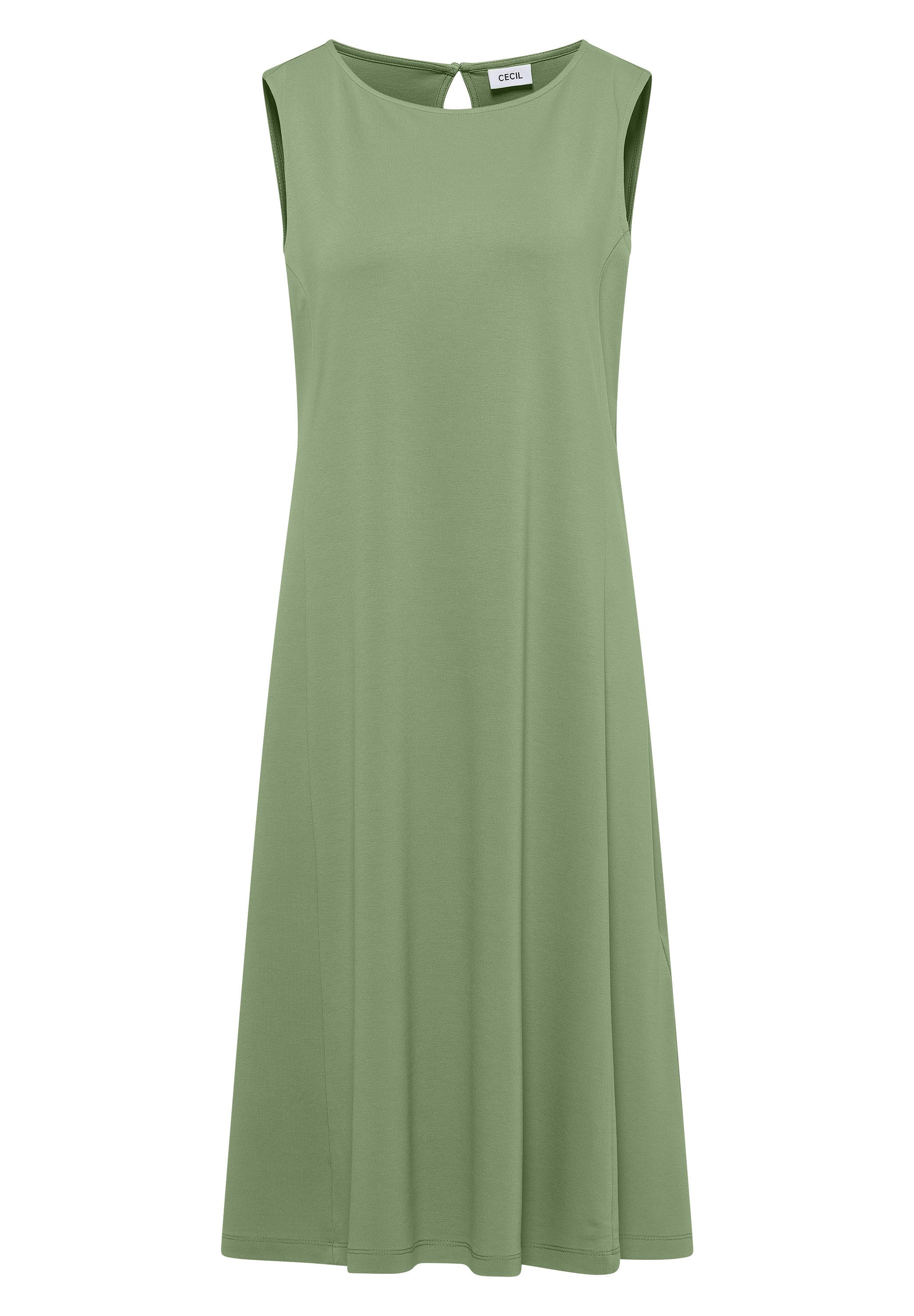 CECIL Midikleid Ärmelloses Sommerkleid mit Rundhals und Jersey – Bild 5 von 5