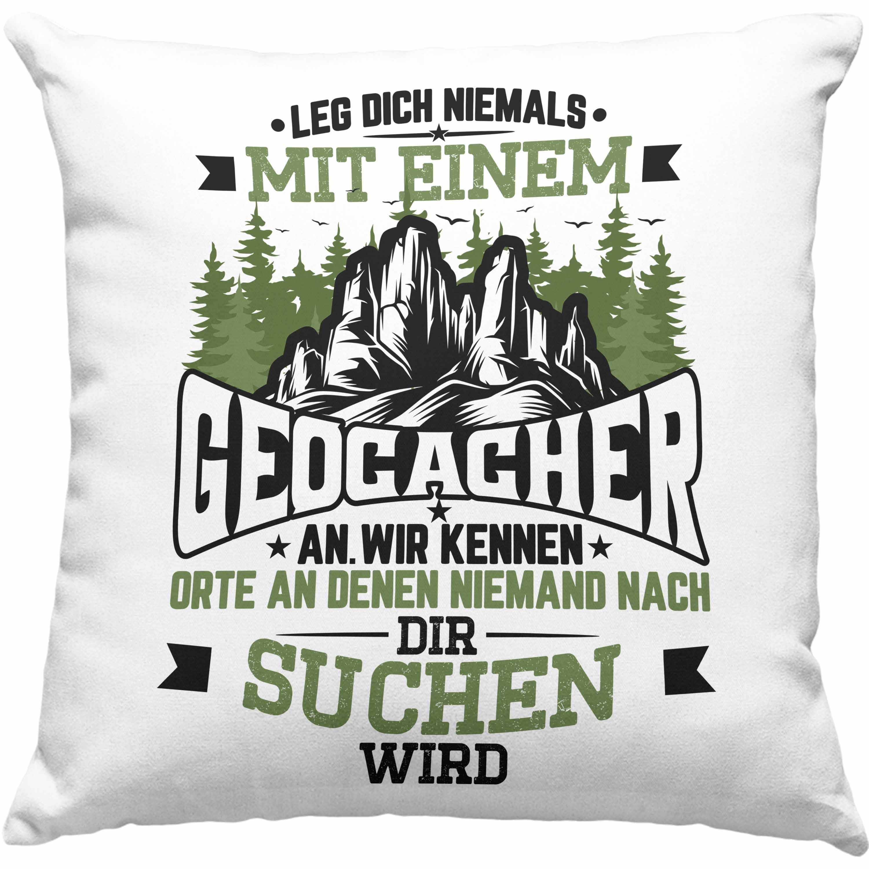 Trendation Dekokissen Trendation Geocaching Kissen Geschenk Nur Noch