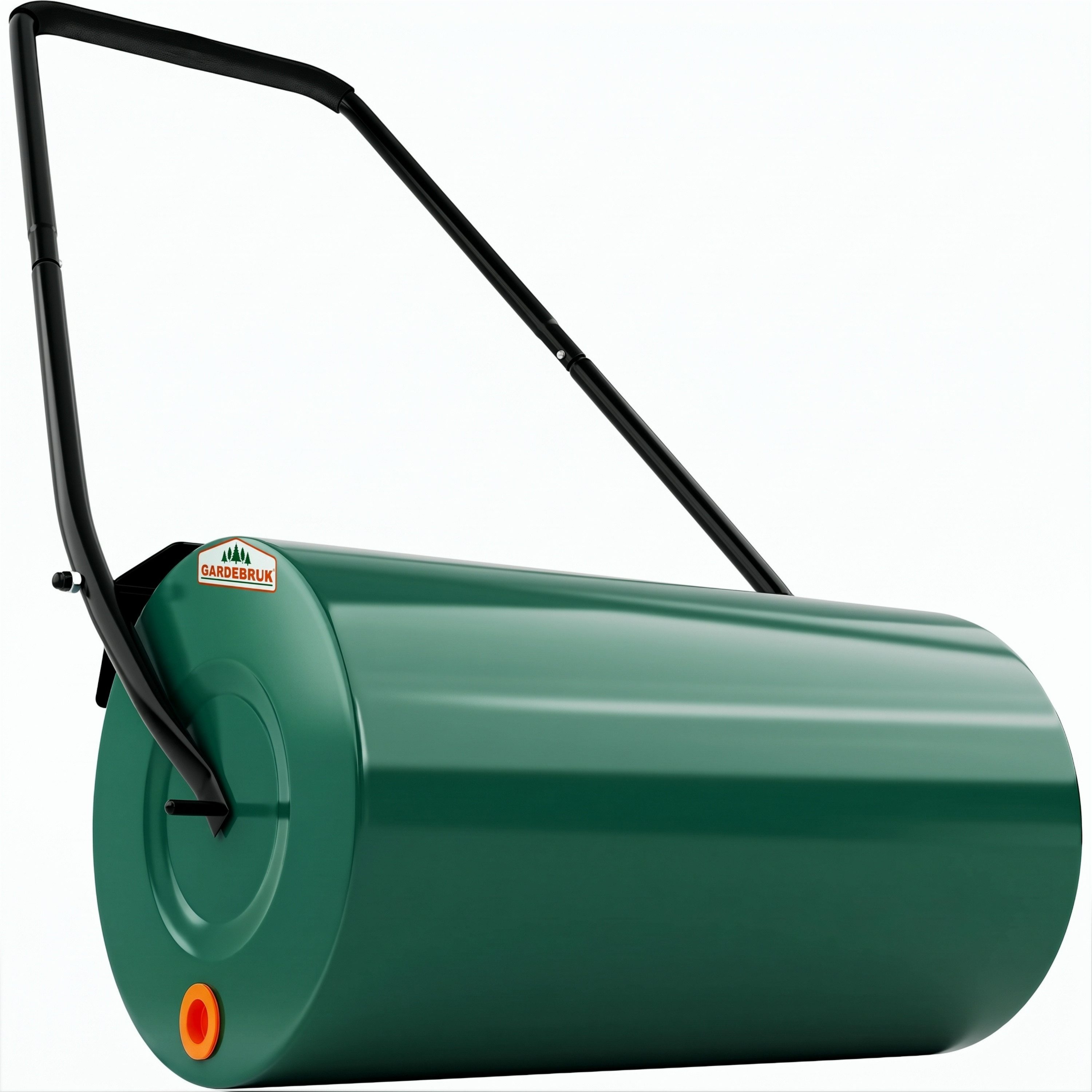 Gardebruk Rasenwalze,60cm 50L gepolsterter Griff befüllbar Handwalze Rasenroller Garten