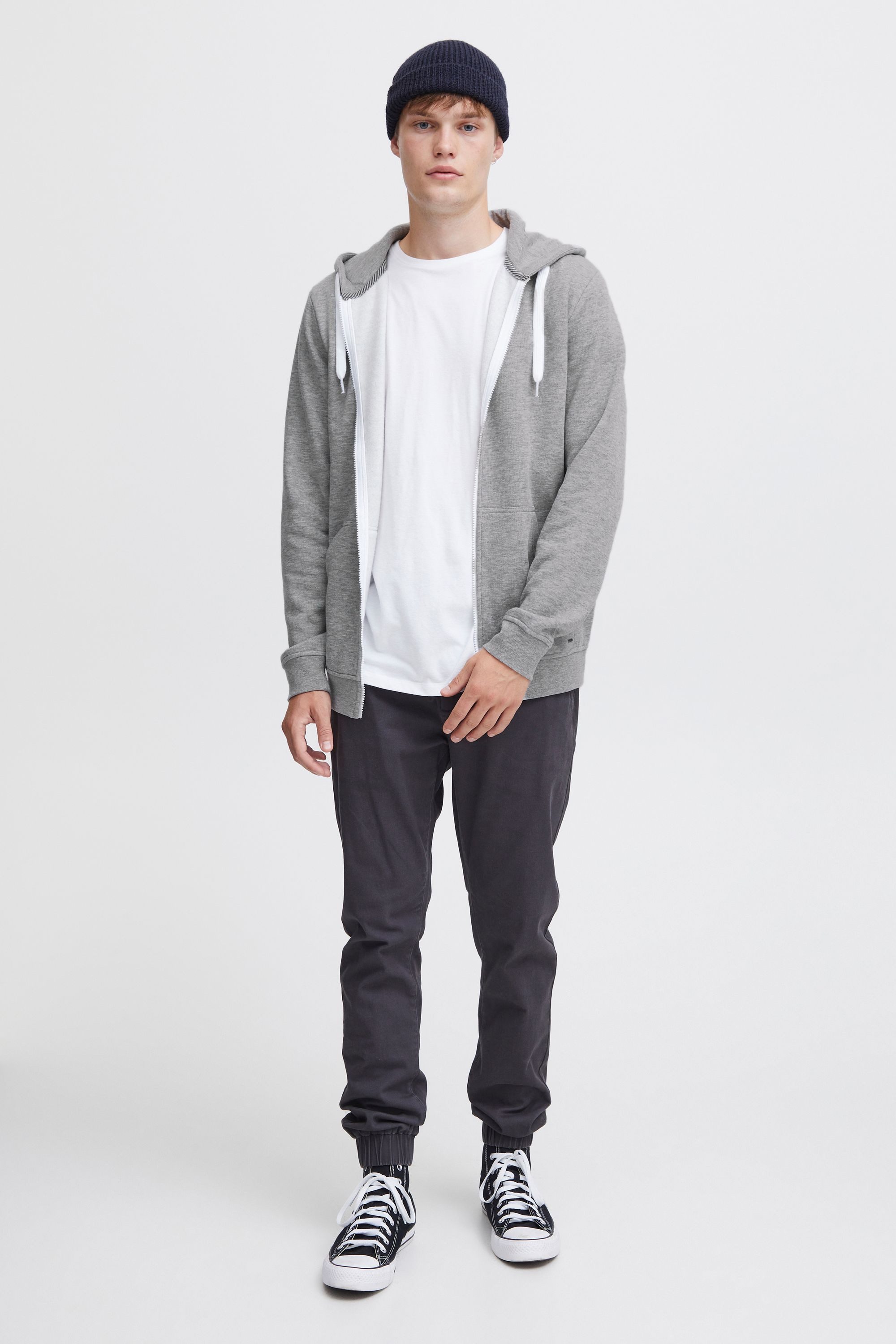 !Solid Kapuzensweatjacke SDOlli Zip-Hood Sweatshirtjacke mit kontrastfarben günstig online kaufen