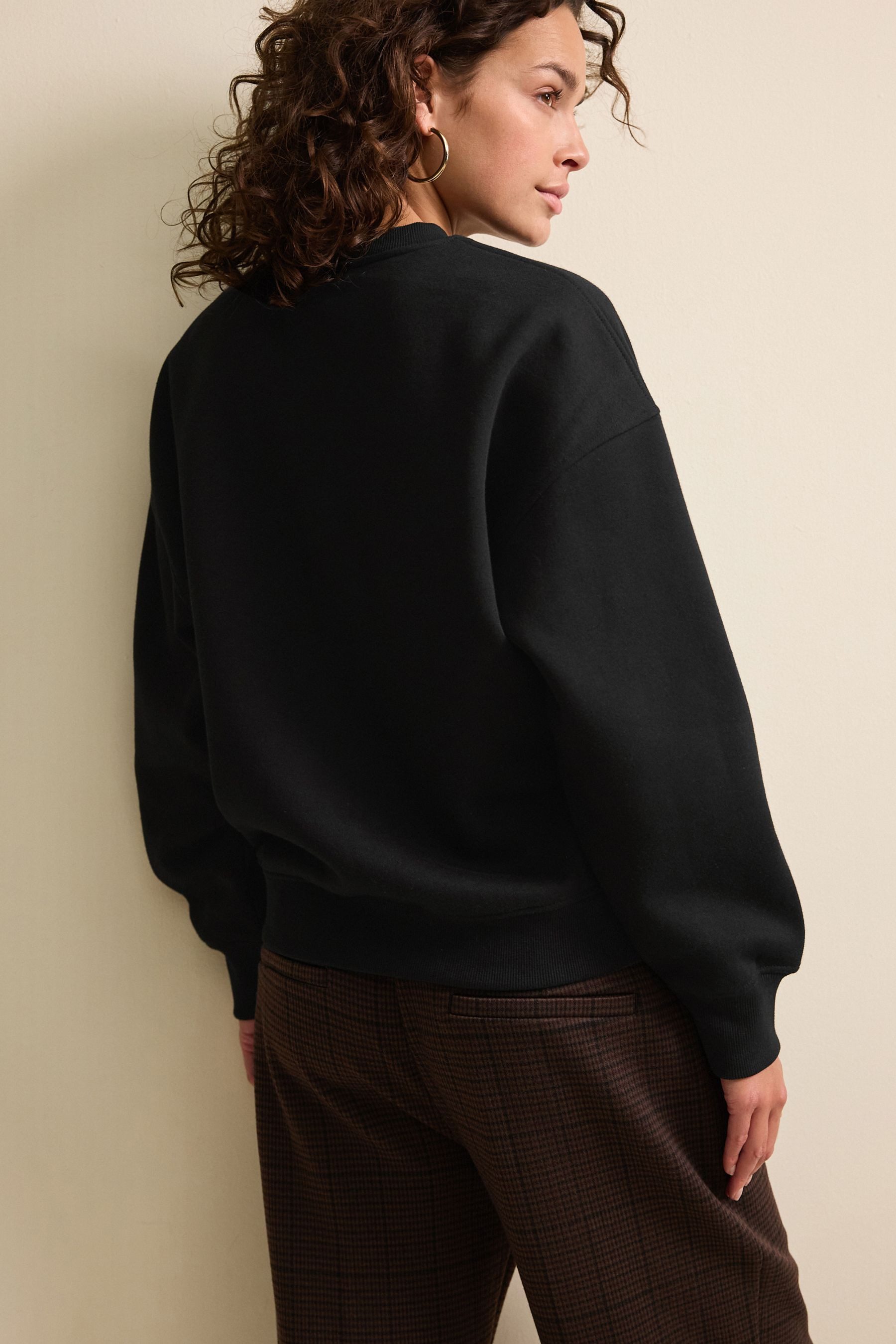 Next Sweatshirt Moderner Rundhalspullover (1-tlg) günstig online kaufen