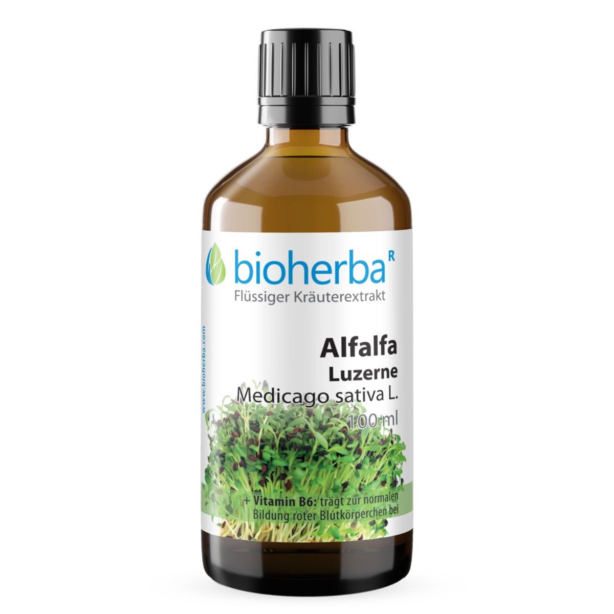 BIOHERBA R Bioherba Alfalfa Luzerne Medicago sativa L. Tropfen Tinktur 100 ml Tropfen, 1 er