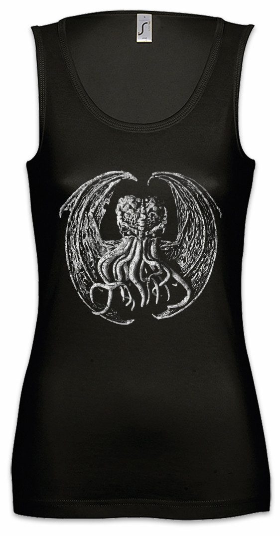 Tanktop Cthulhu IX Ärmelloses Damen T-Shirt Call Horror Arkham H. P. Lovecraft