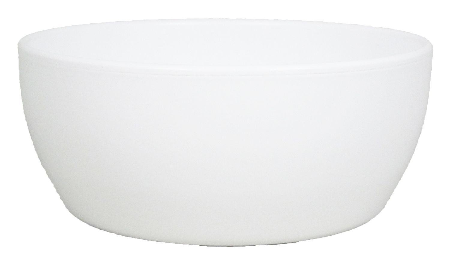 INNA-Glas Pflanzschale Keramik Pflanzenschale, Ø18,5cm, 8,5cm, weiß, matt