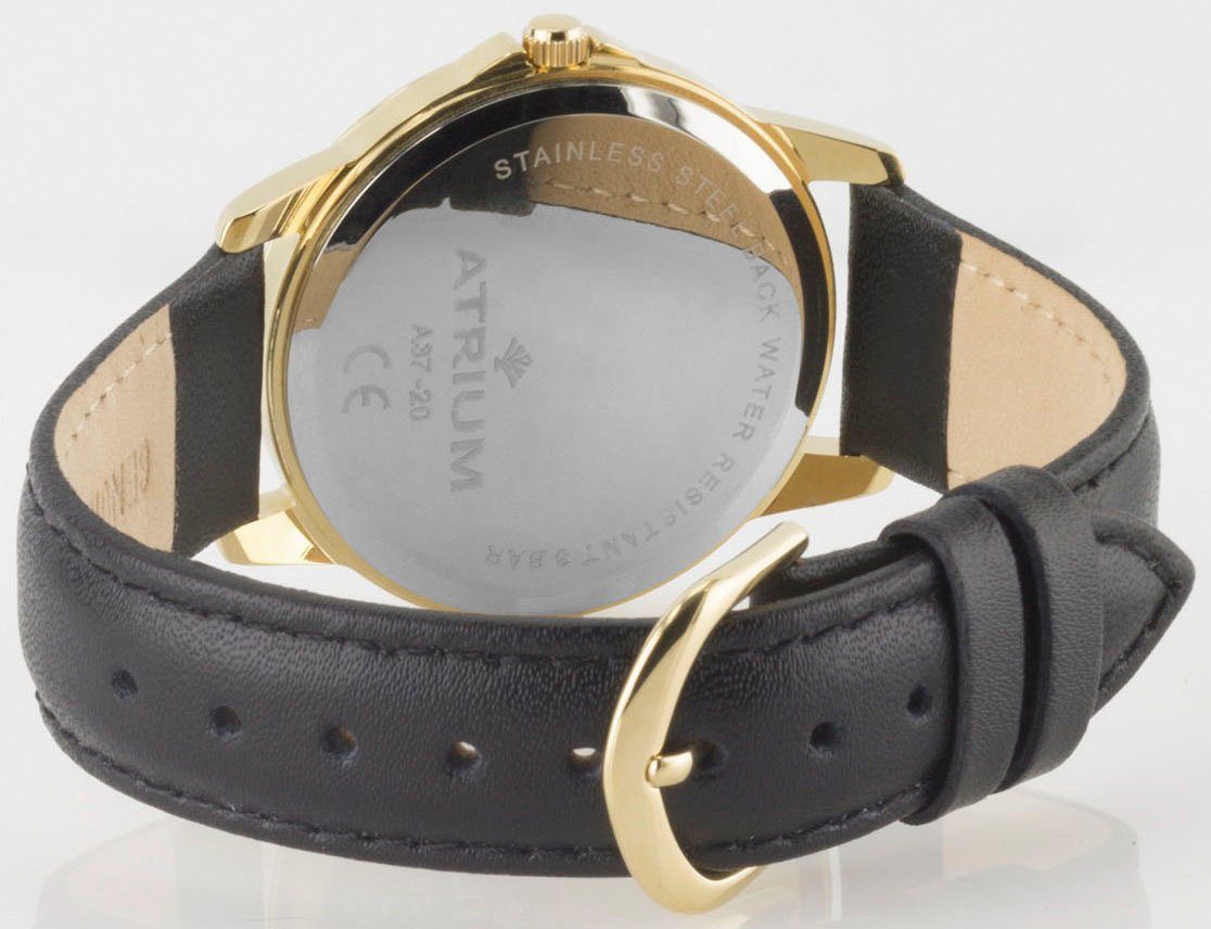 Atrium Quarzuhr A37-20, Armbanduhr, Damenuhr, Lederarmband günstig online kaufen