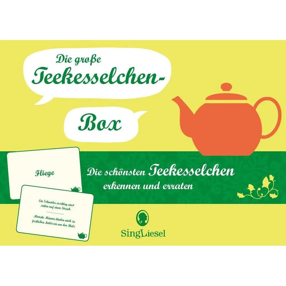 Spiel Die große Teekesselchen-Quiz-Box für Senioren. Der...