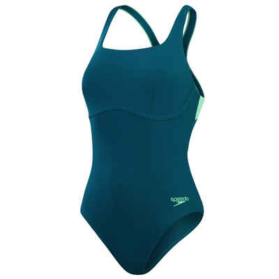 Speedo Badeanzug Flexband Badeanzug Damen mit integriertem Schwimm-BH