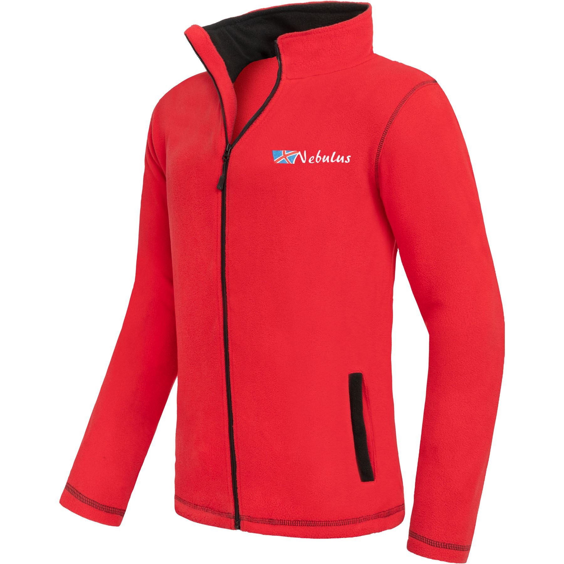Nebulus Fleecejacke BALTIC, P5442 - Herren, rot, S