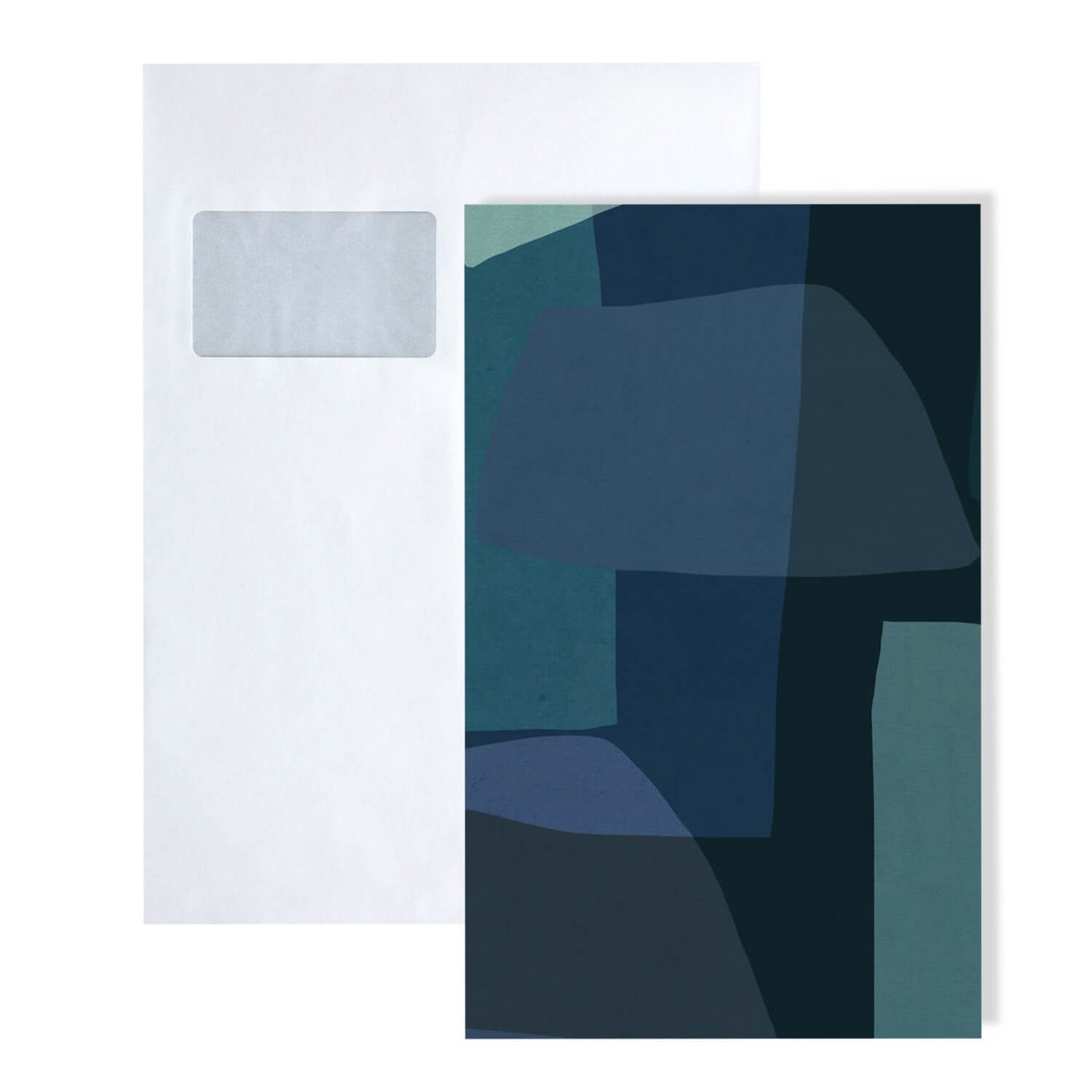 Profhome Fototapete 1 MUSTERSTÜCK S-782061-GU DIN A4 MUSTER der Fototapete, (1 Musterblatt, ca. A5-A4), blau