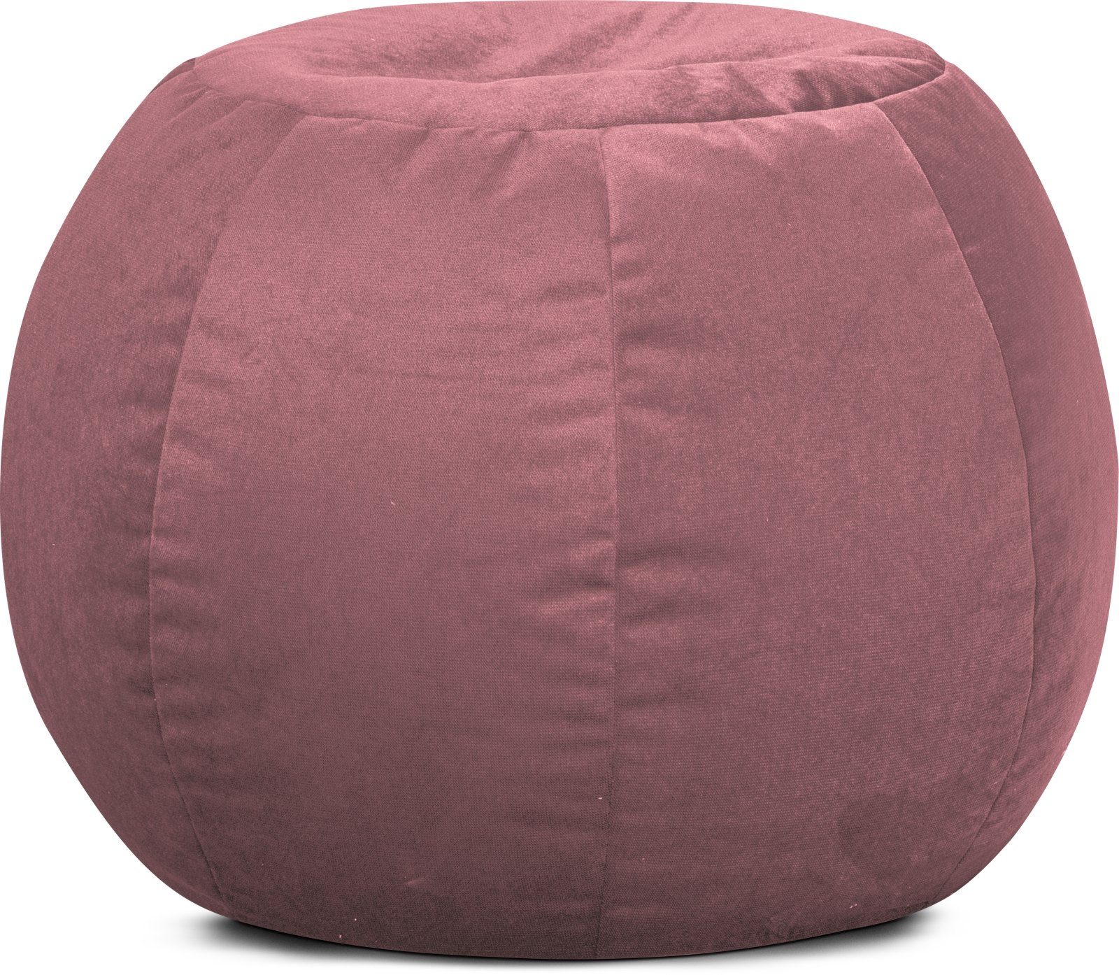 Samt Magma senf Sitzpouf Senf, 75x50cm Sitzsack Sitzsack MARLA POINT SITTING Plump